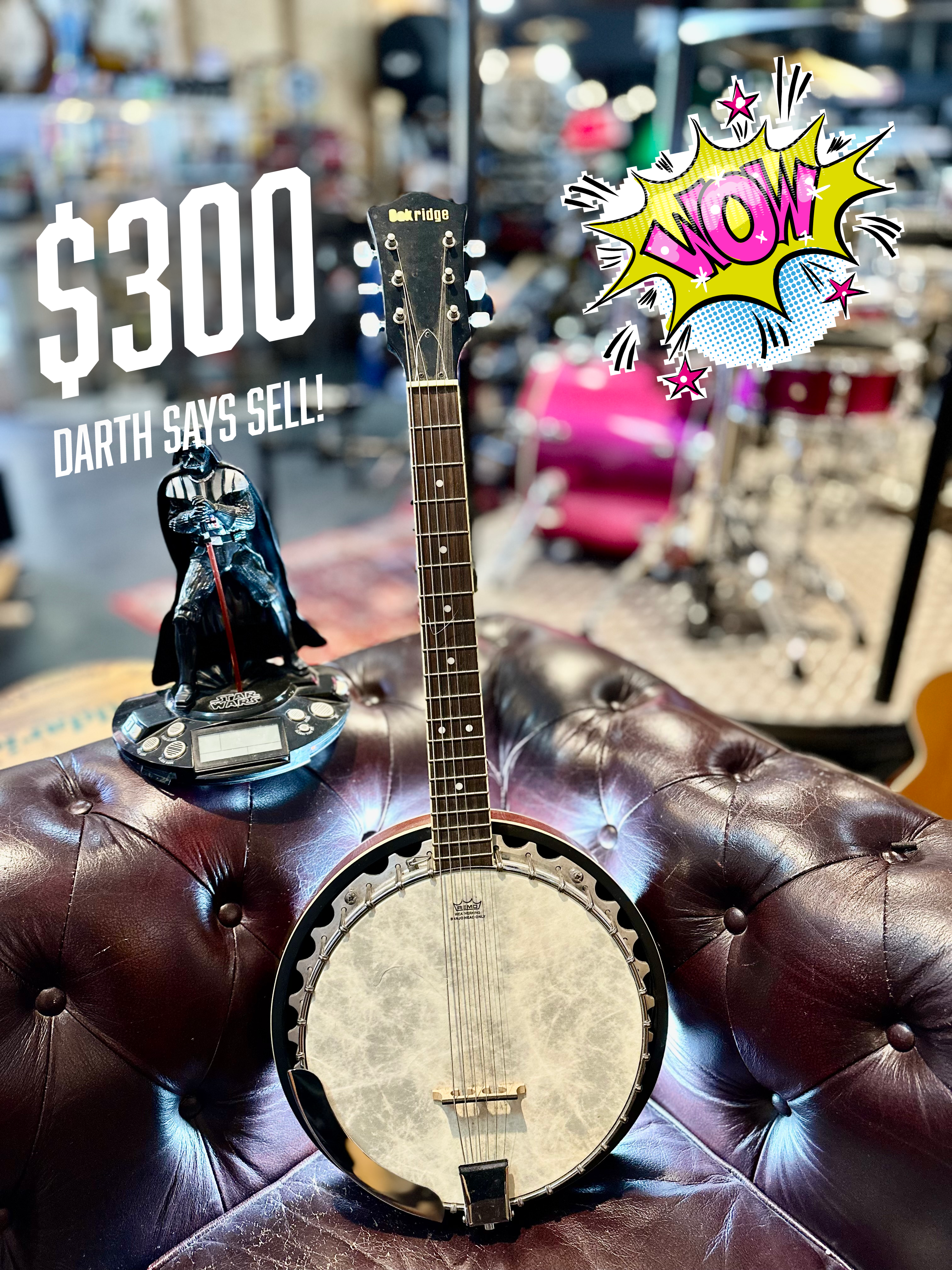 Oakridge | 6 String Banjo | Pre-Loved | SALE!