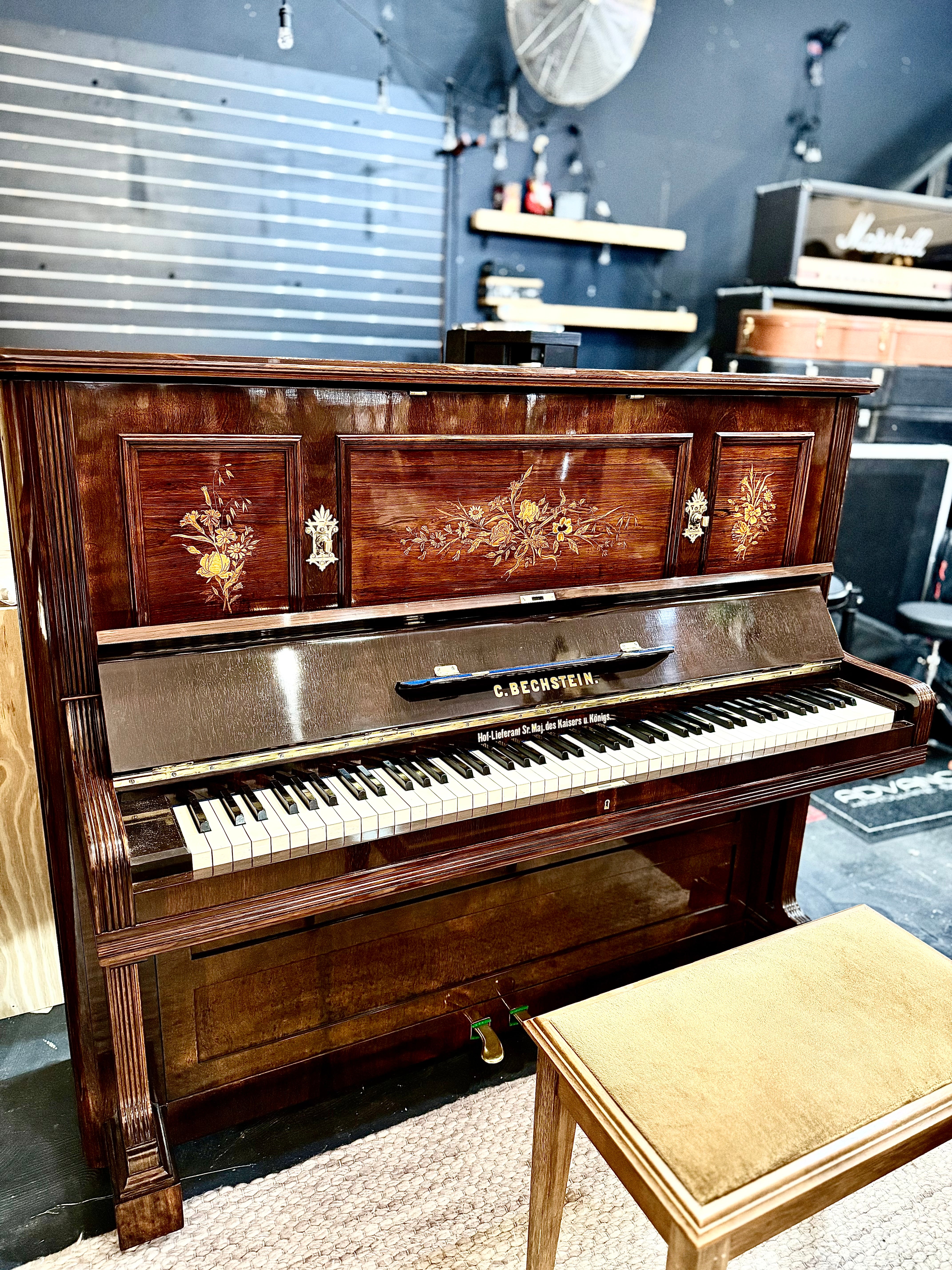 Bechstein | Upright Piano | German Manufactured | Vintage