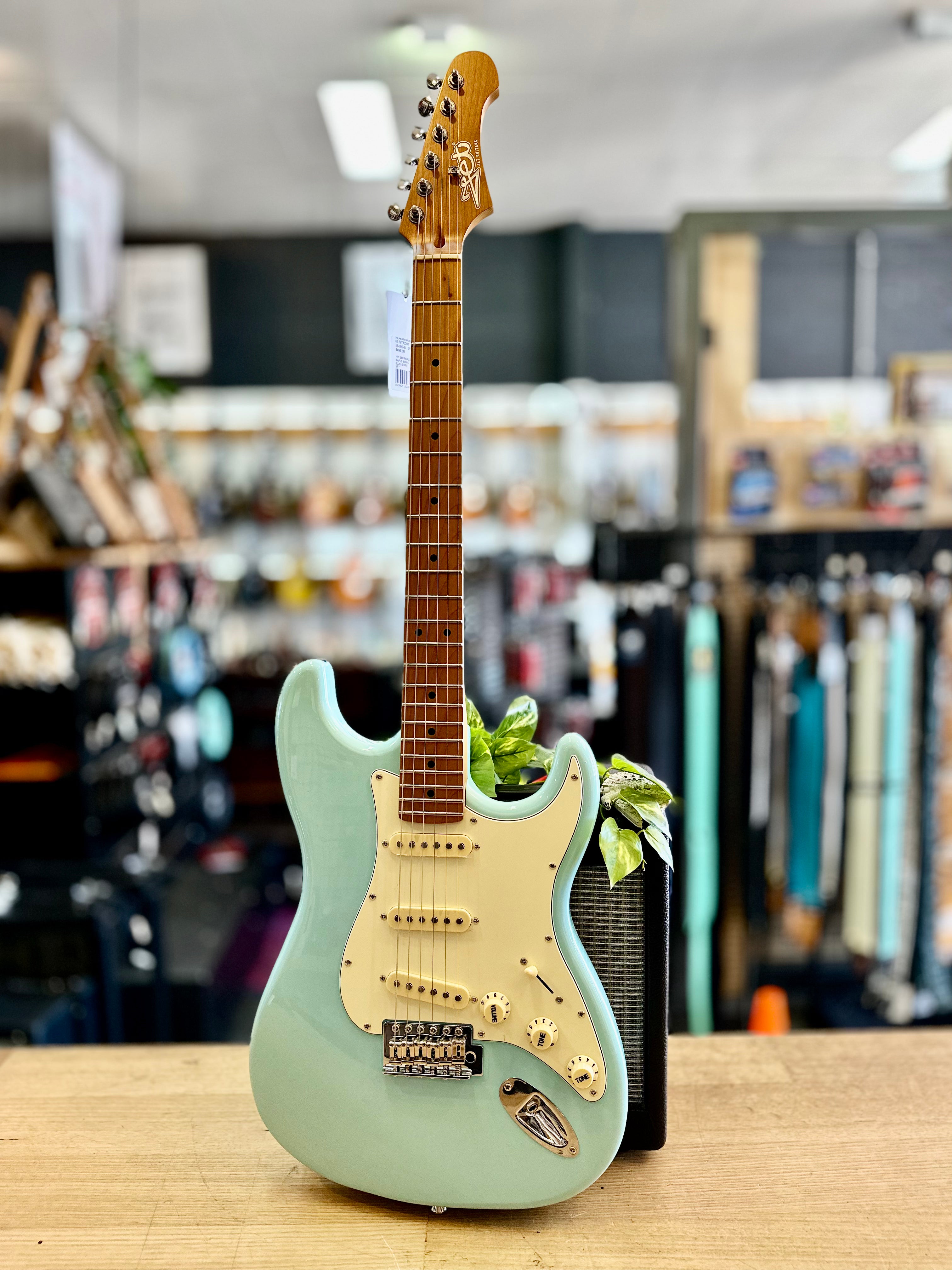 Jet Guitars | JS300 | SSS | Sonic Blue