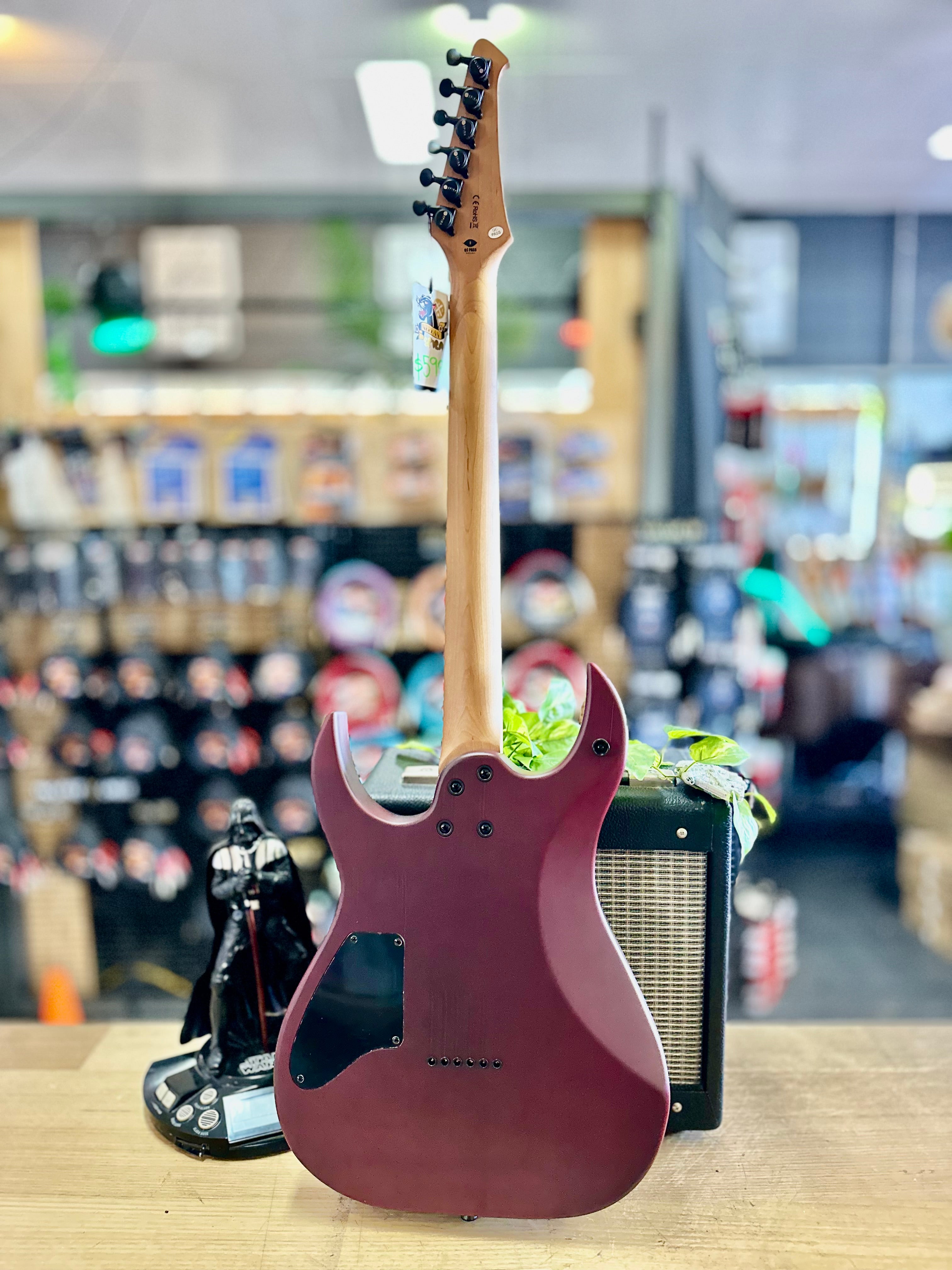 Spira Guitars | S-400 MWR | Satin Wine Red