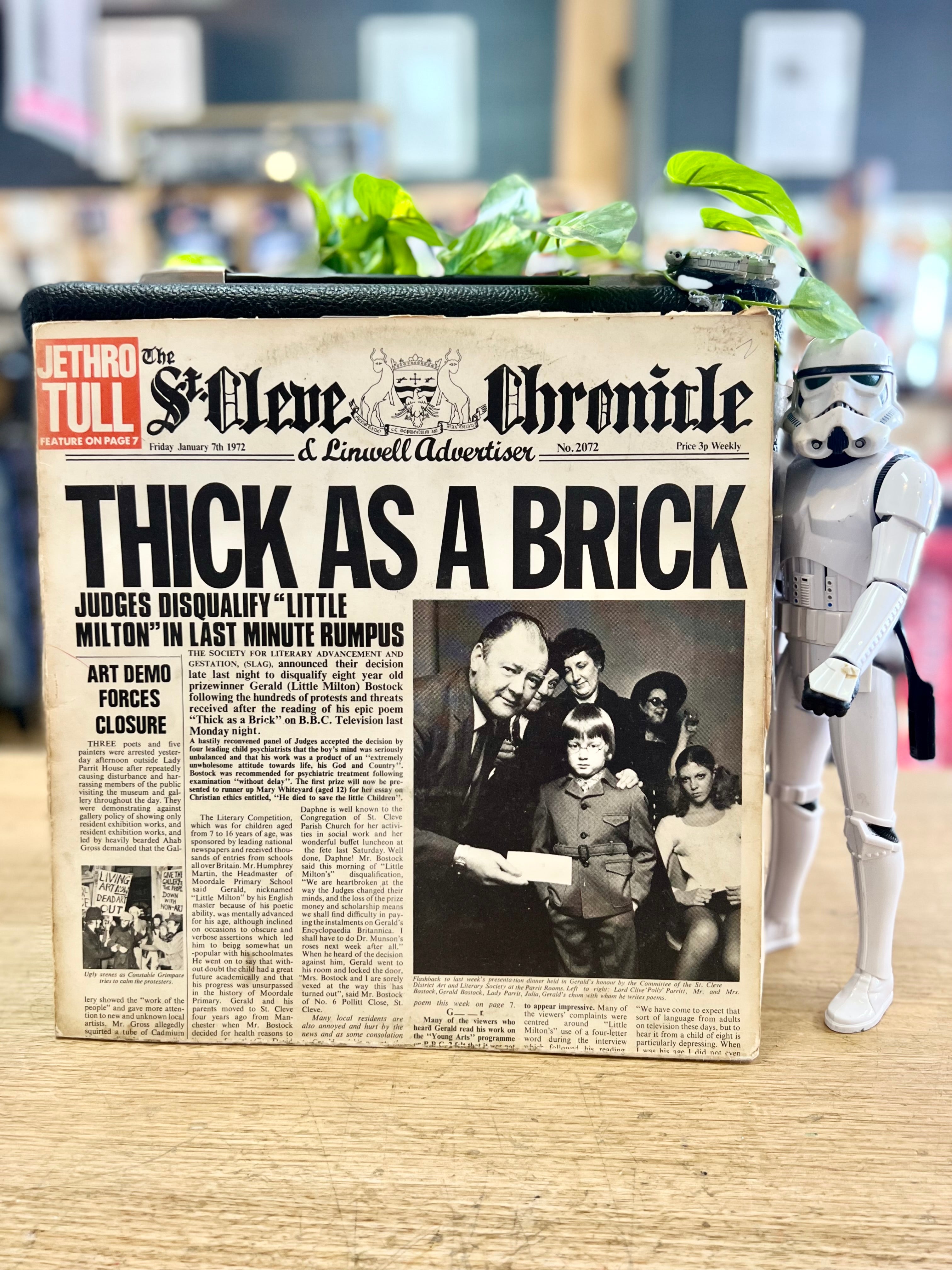 Jethro Tull | Thick As A Brick | 1972 Australian Pressing | Vintage Vinyl