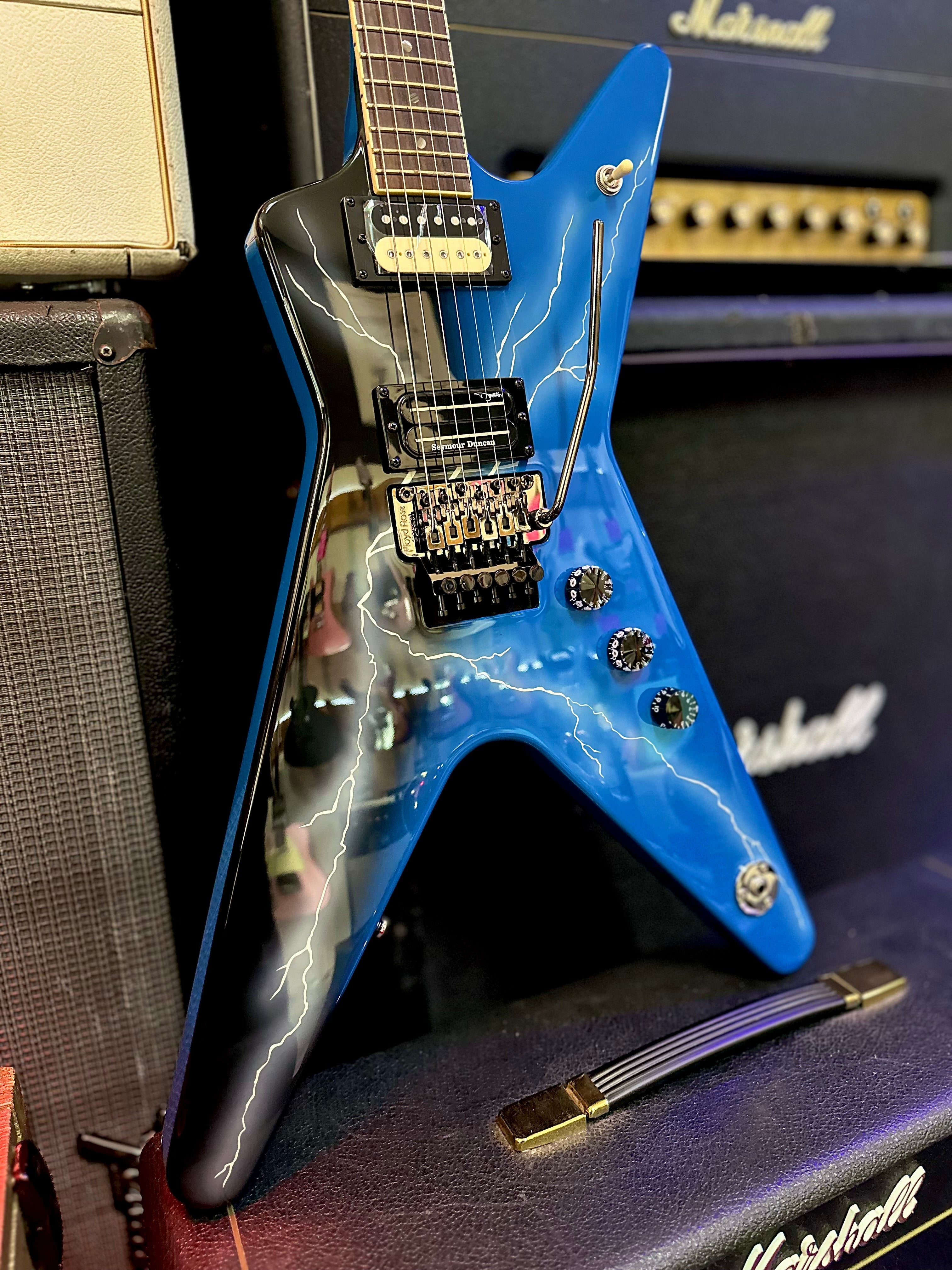 Dean Guitars | Dimebag | ML | Dean From Hell | CHF | Blue Lightning Bolt ⚡️