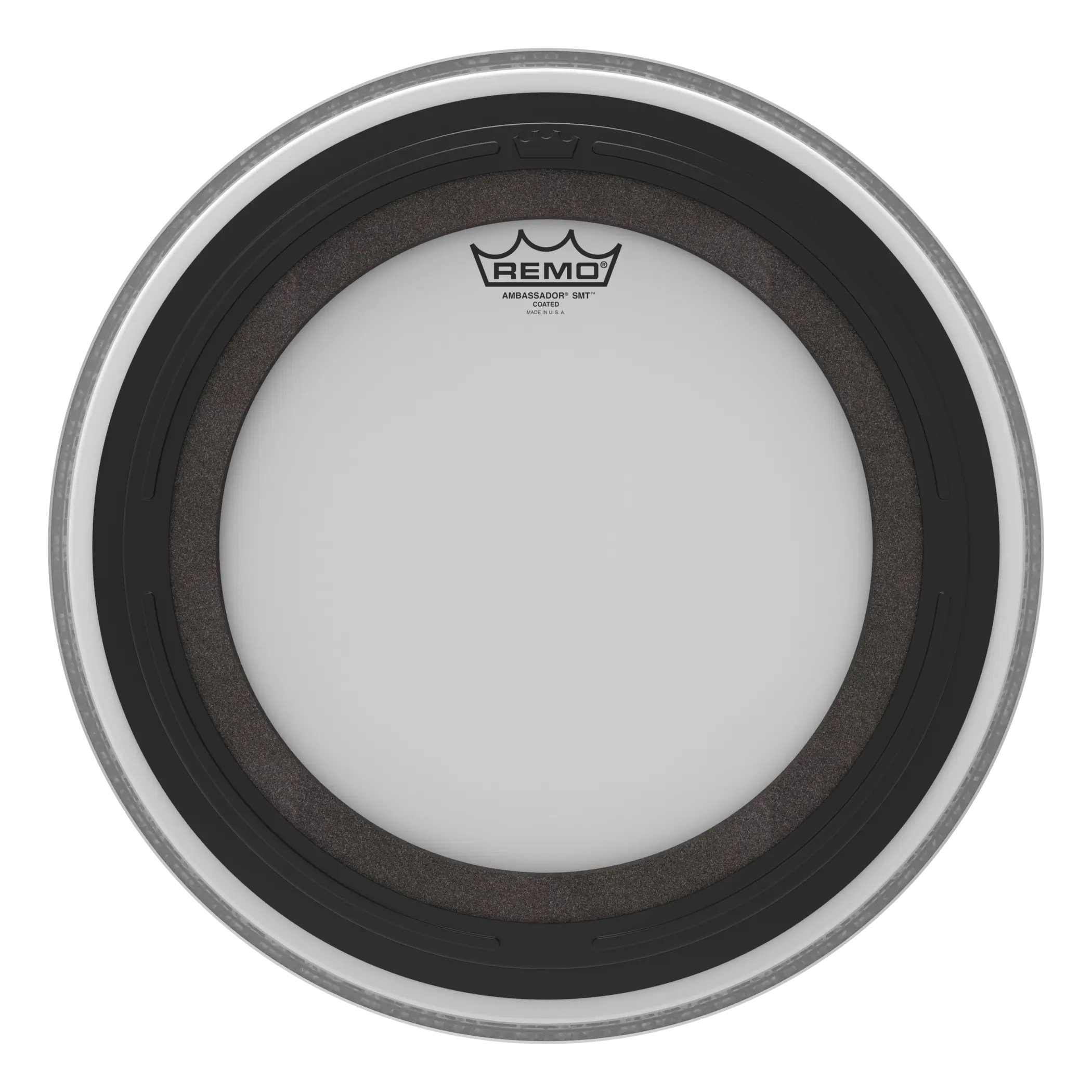 Remo | BR-1116-00-SMT | Ambassador SMT Coated Bass Drum Head, 16