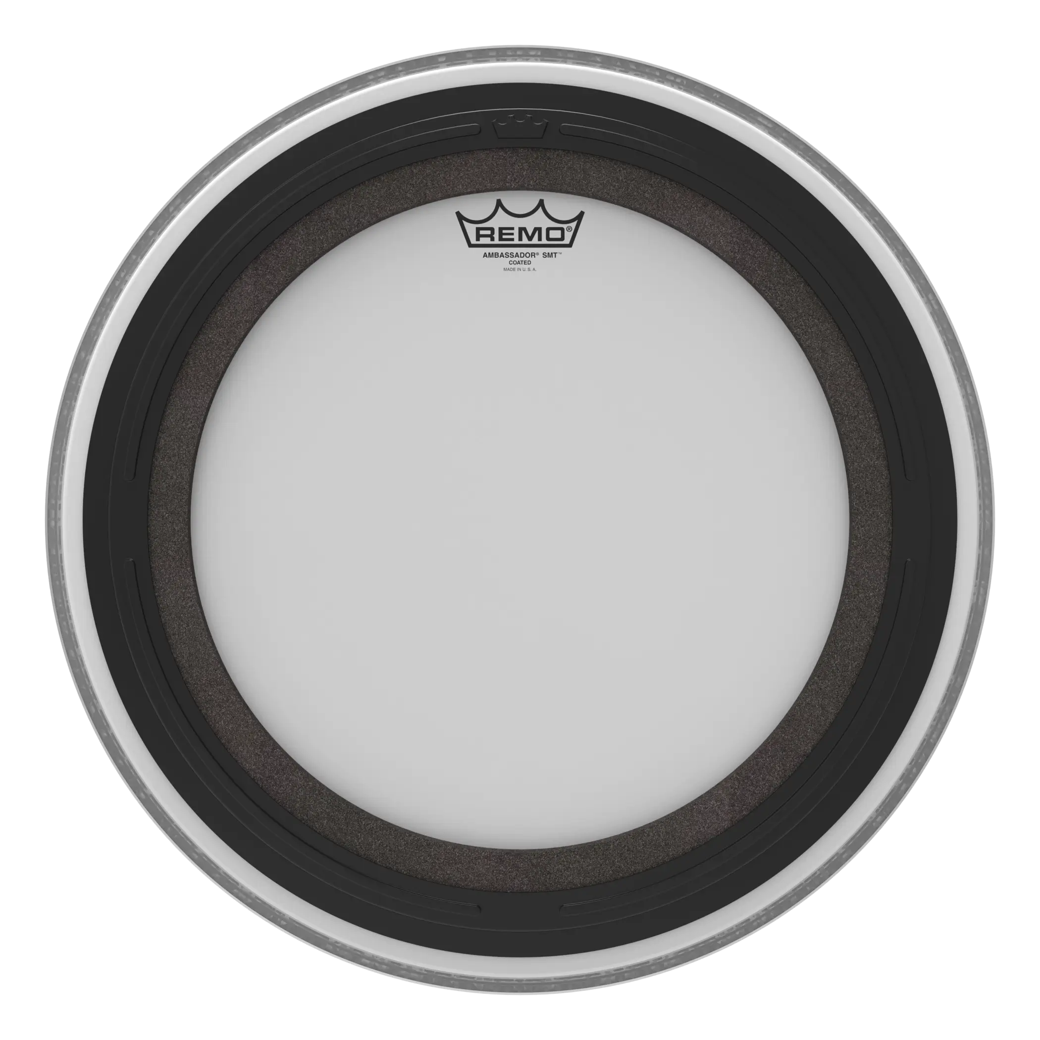 Remo | BR-1118-00-SMT | Ambassador SMT Coated Bass Drum Head, 18