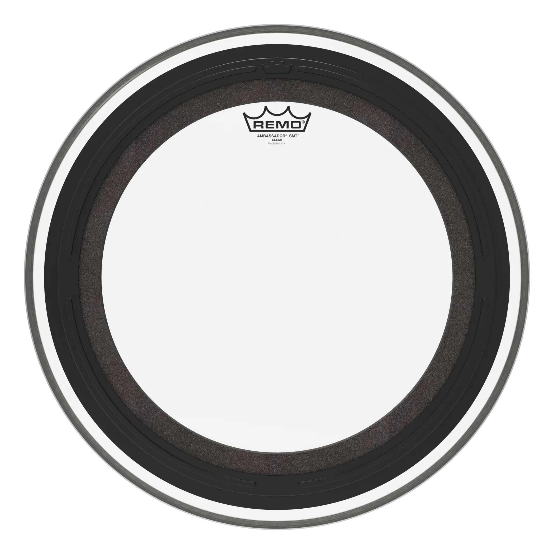 Remo | BR-1318-00-SMT | Ambassador SMT Clear Bass Drum Head, 18