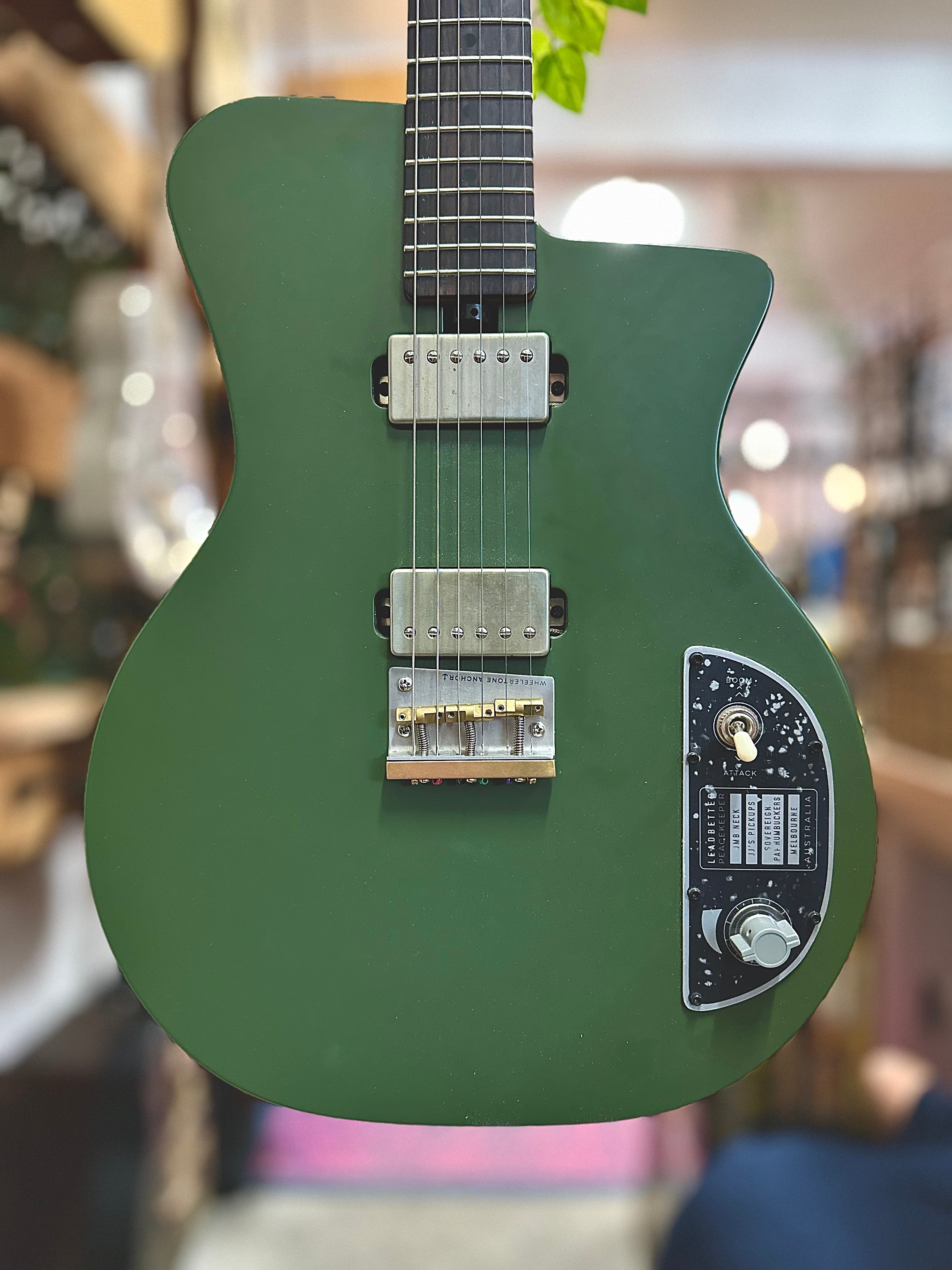 Leadbetter | Peacekeeper | Battle Relic Olive Drab | Electric Guitar