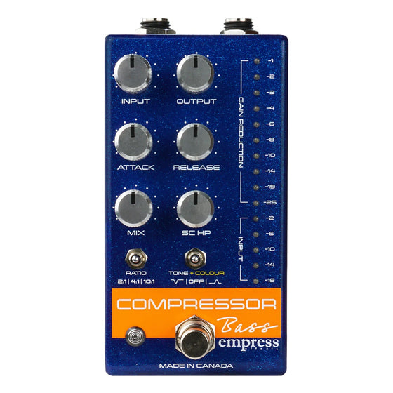 Empress | Bass Compressor Blue | Compressor Pedal