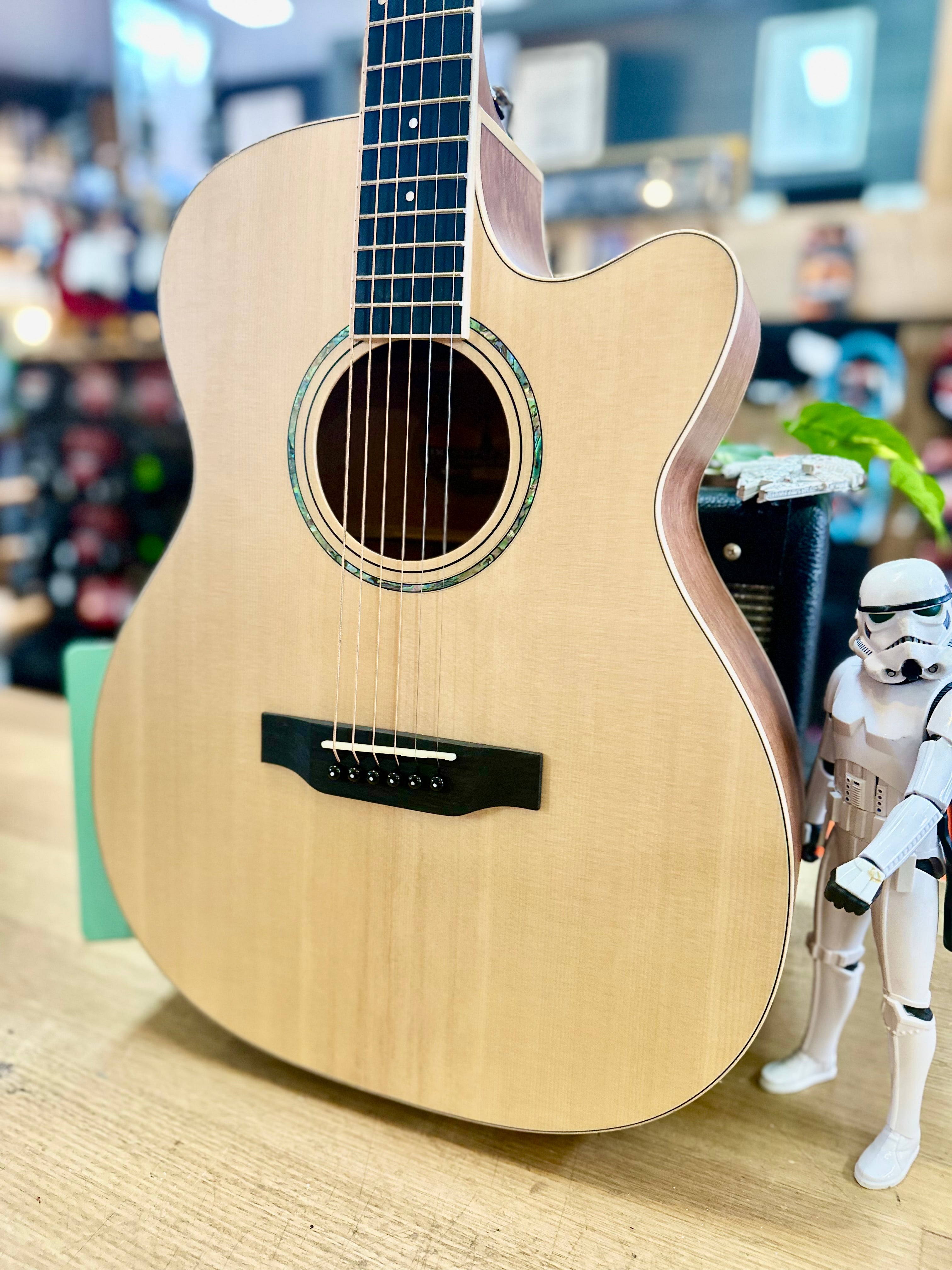 Timberidge | 1 Series | Solid Spruce Top | Cutaway | Acoustic/Electric