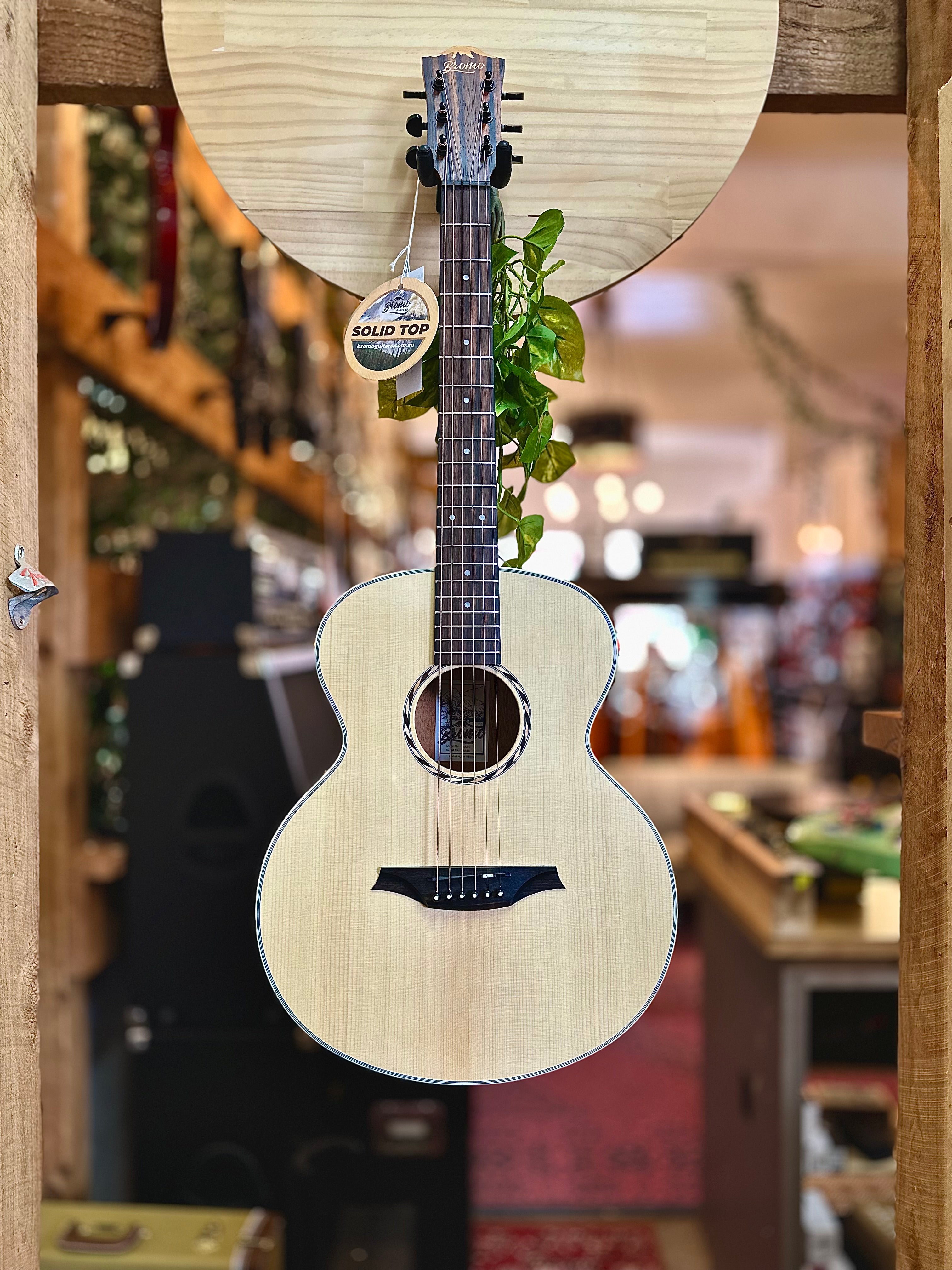BROMO | BAA8S | Solid Top | Mini Jumbo | Appalachia Series Acoustic Guitar