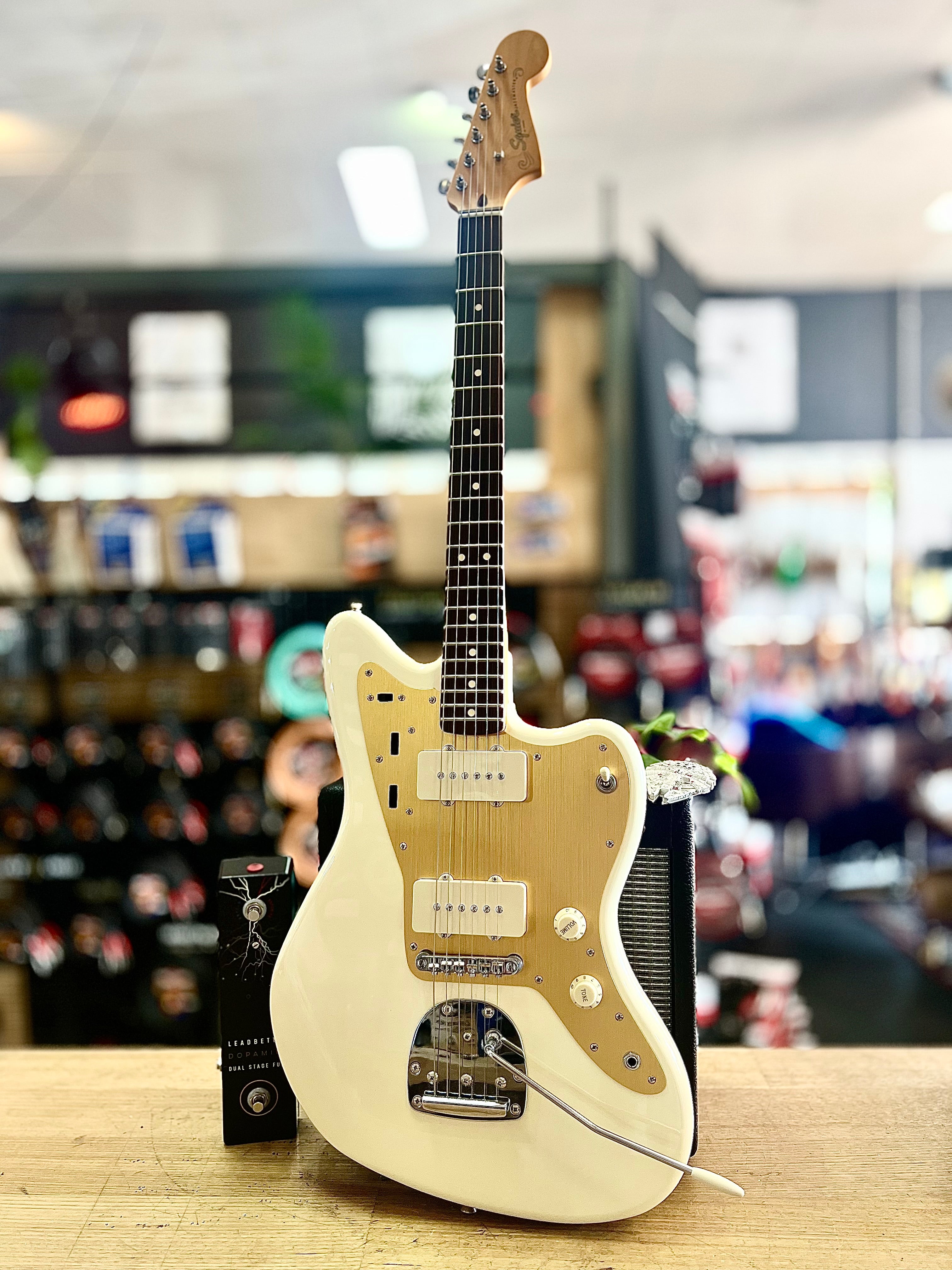 Squier | J Mascis Jazzmaster | Vintage White | Pre-Loved