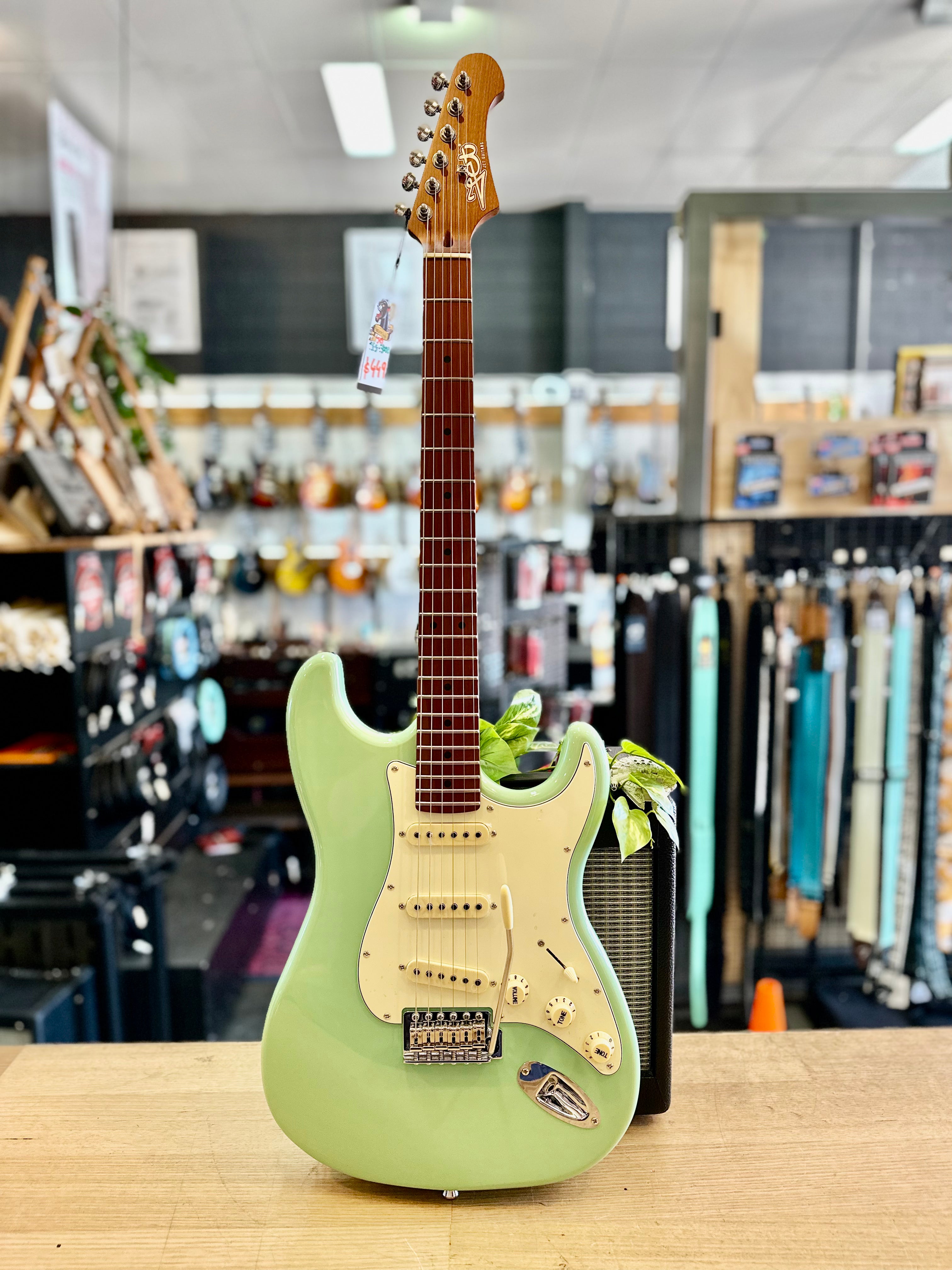 Jet Guitars | JS300 | SSS | Surf Green