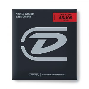 JIM DUNLOP | DBN45105XL | Nickel Round Wound Bass Strings.