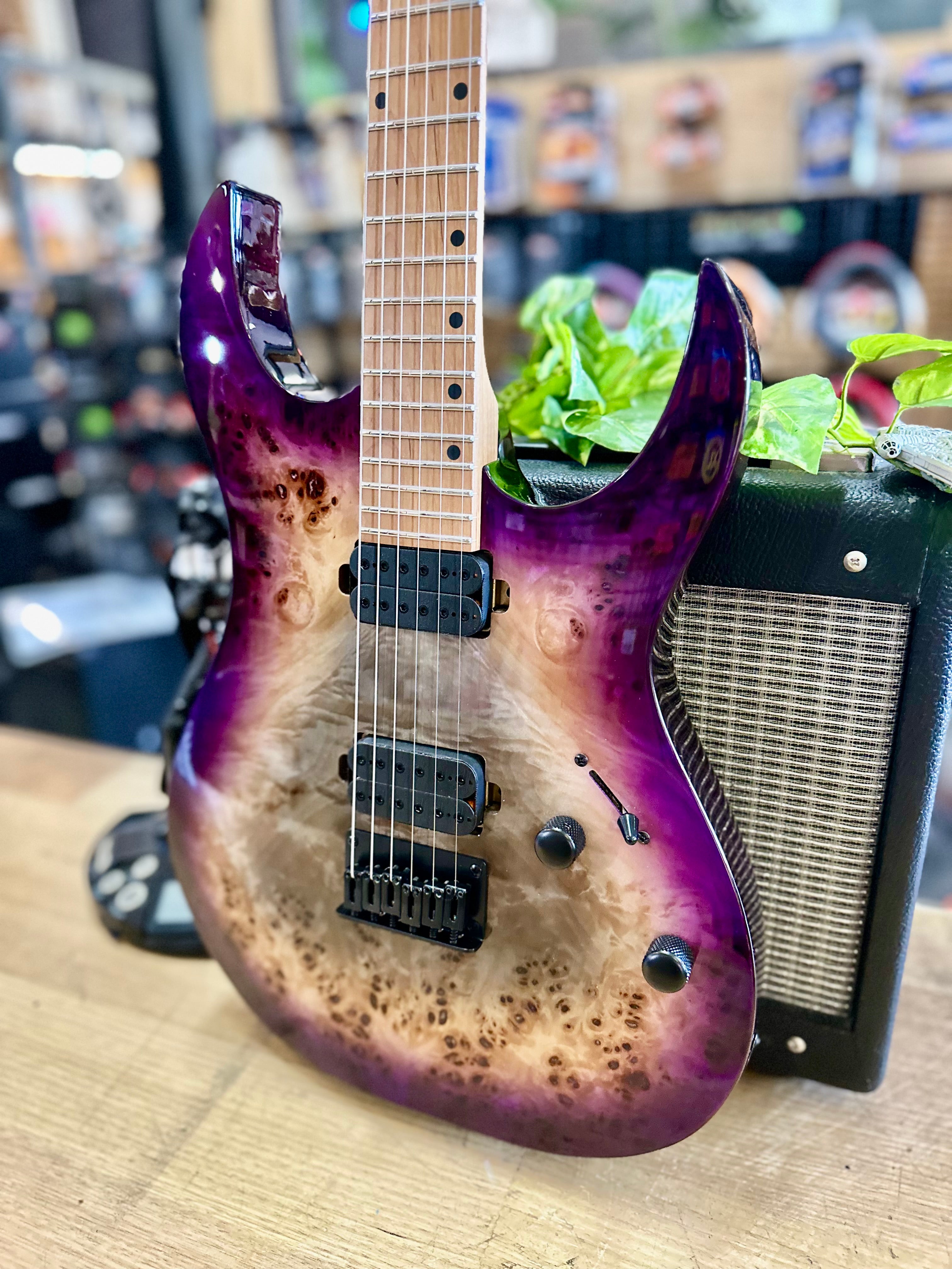 Spira Guitars | S-450 TPP | Transparent Purple