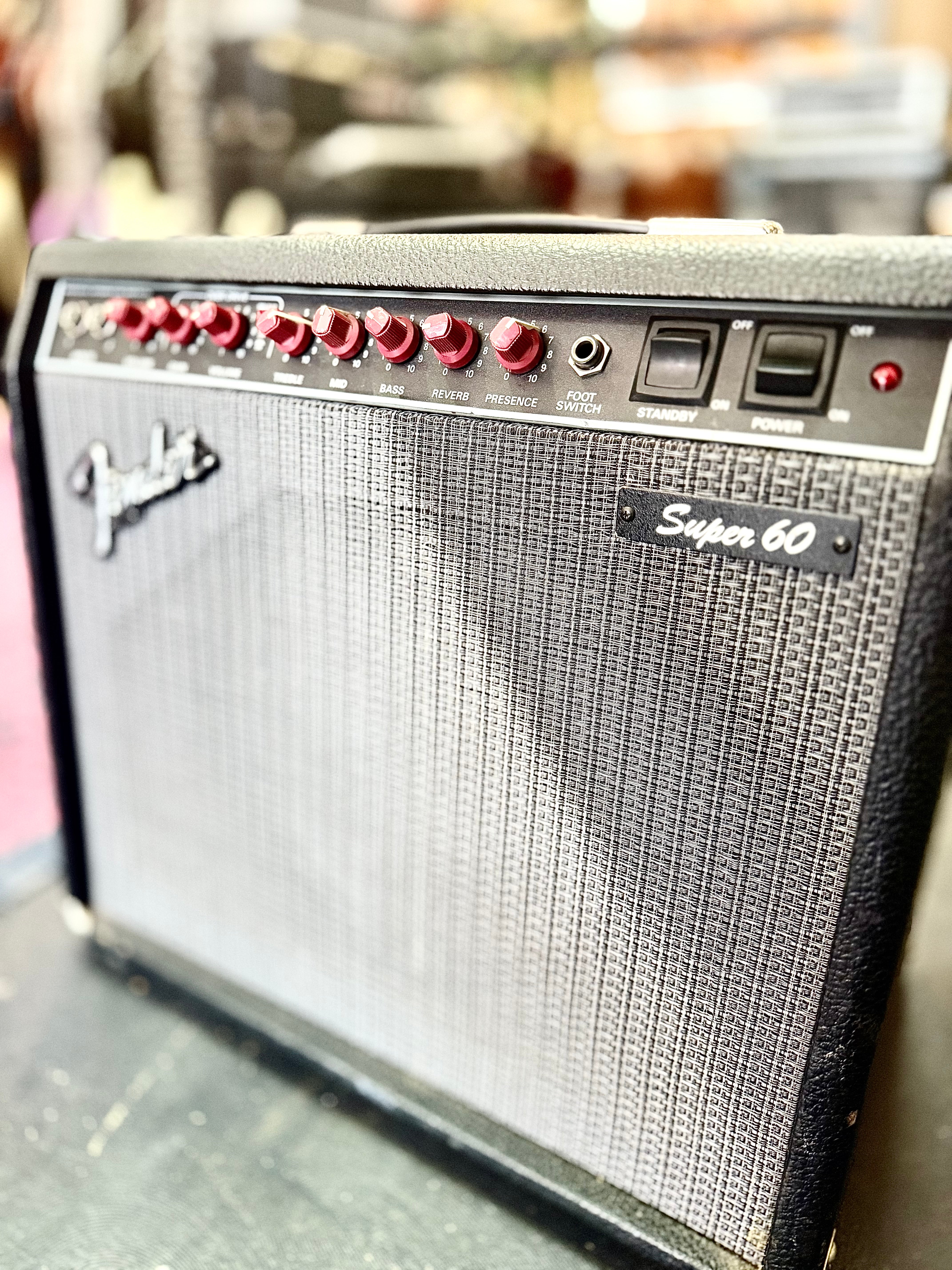 Fender | Super 60 | Red Knob | 1 x 12 | Valve Combo | Pre-Loved