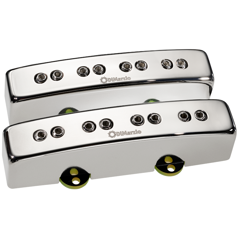 DiMARZIO | DP302N | Bass Guitar Pickup Set. Relentless J™: Neck & Bridge.