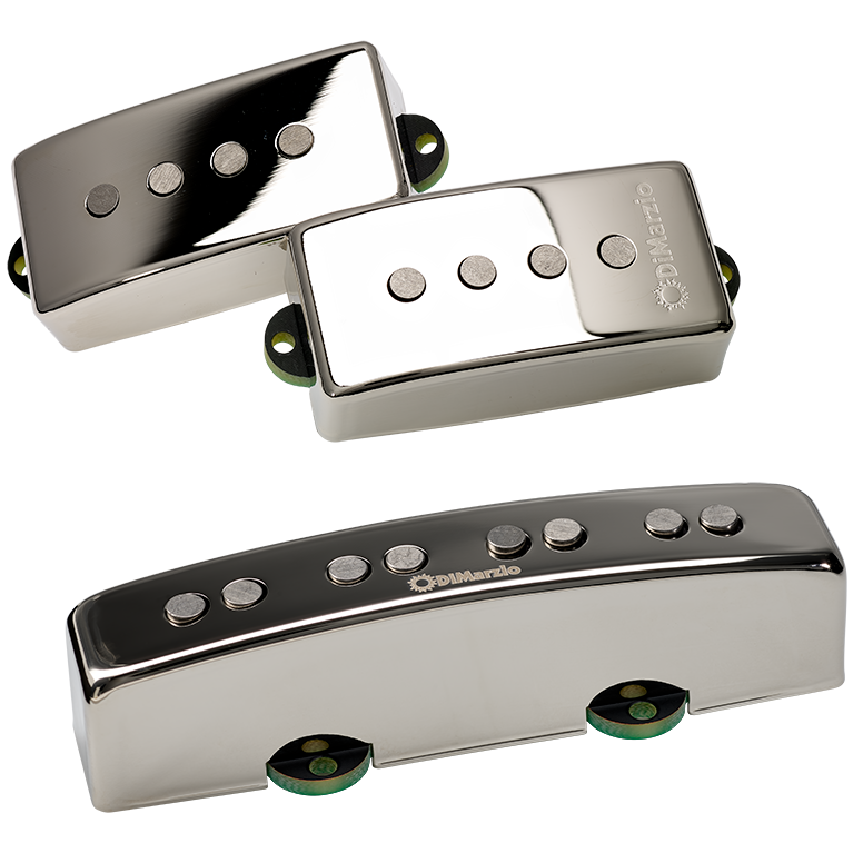 DiMARZIO | DP306N | Bass Guitar Pickup Set. Sixties PJ™ Set.