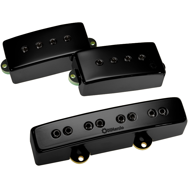 DiMARZIO | DP307B | Bass Guitar Pickup Set. Relentless PJ™ Set.