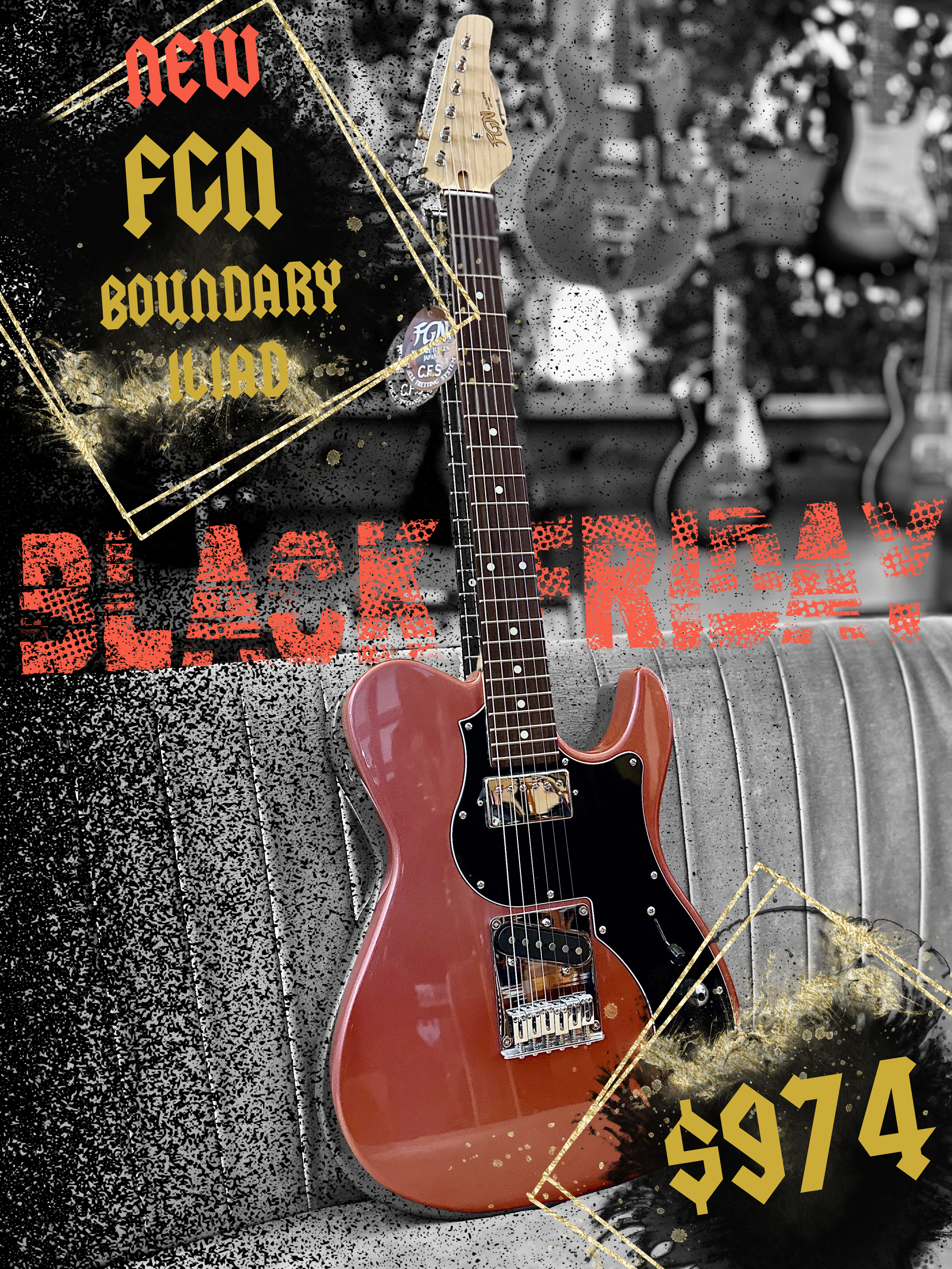 FGN | Boundary Series | Burgundy Mist | BF SALE