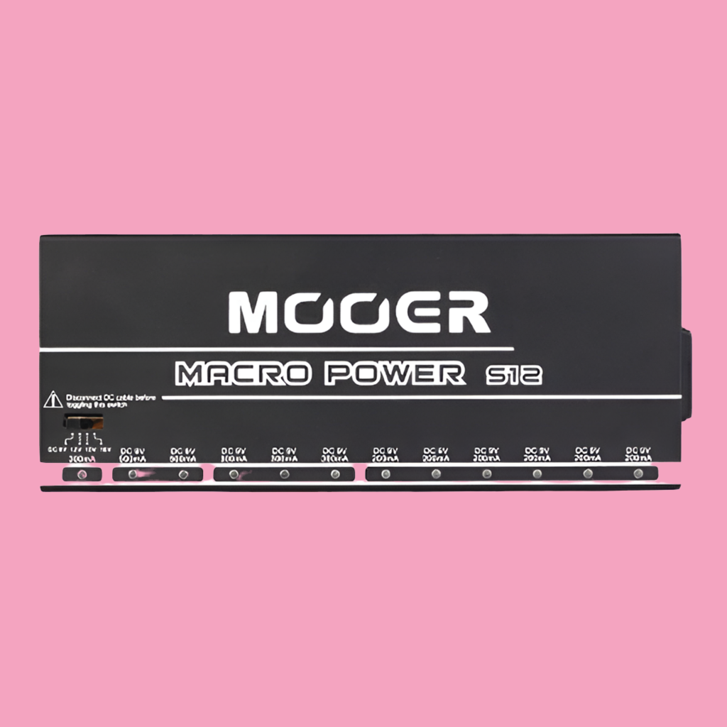 Mooer | Macro Power | 12 Port Pedal Board Power Supply