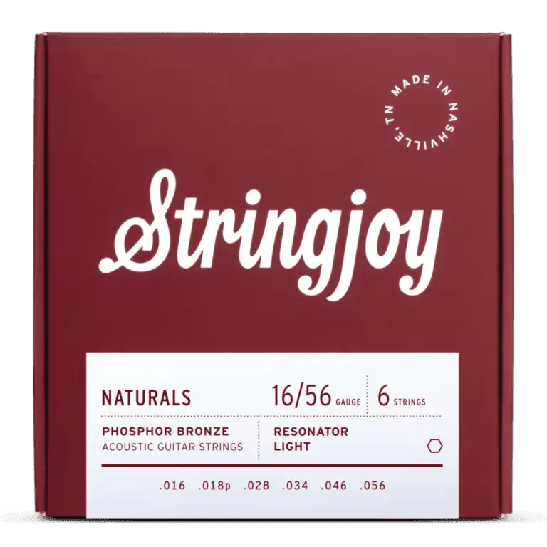 Stringjoy Naturals | Resonator (16-56) Phosphor Bronze Guitar Strings