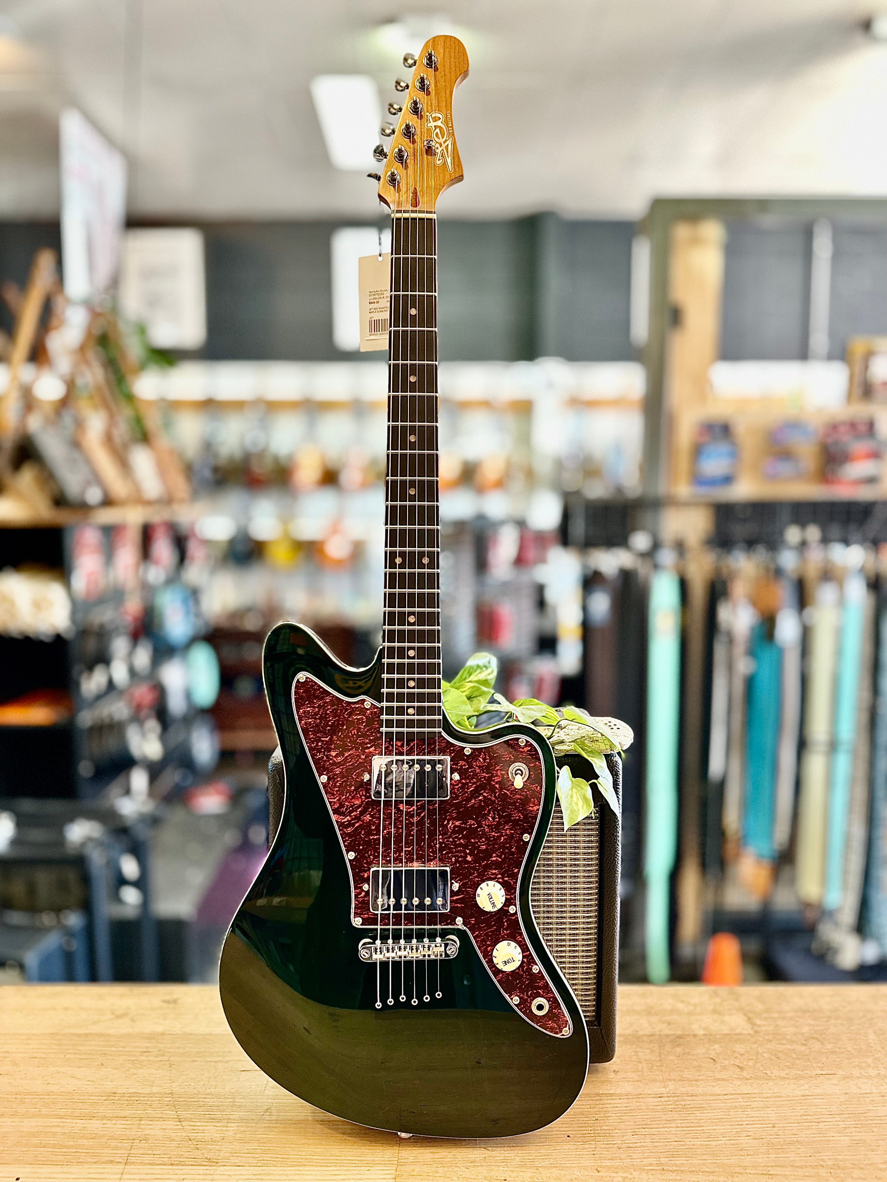 Jet Guitars | JJ350 | HH | Green Burst