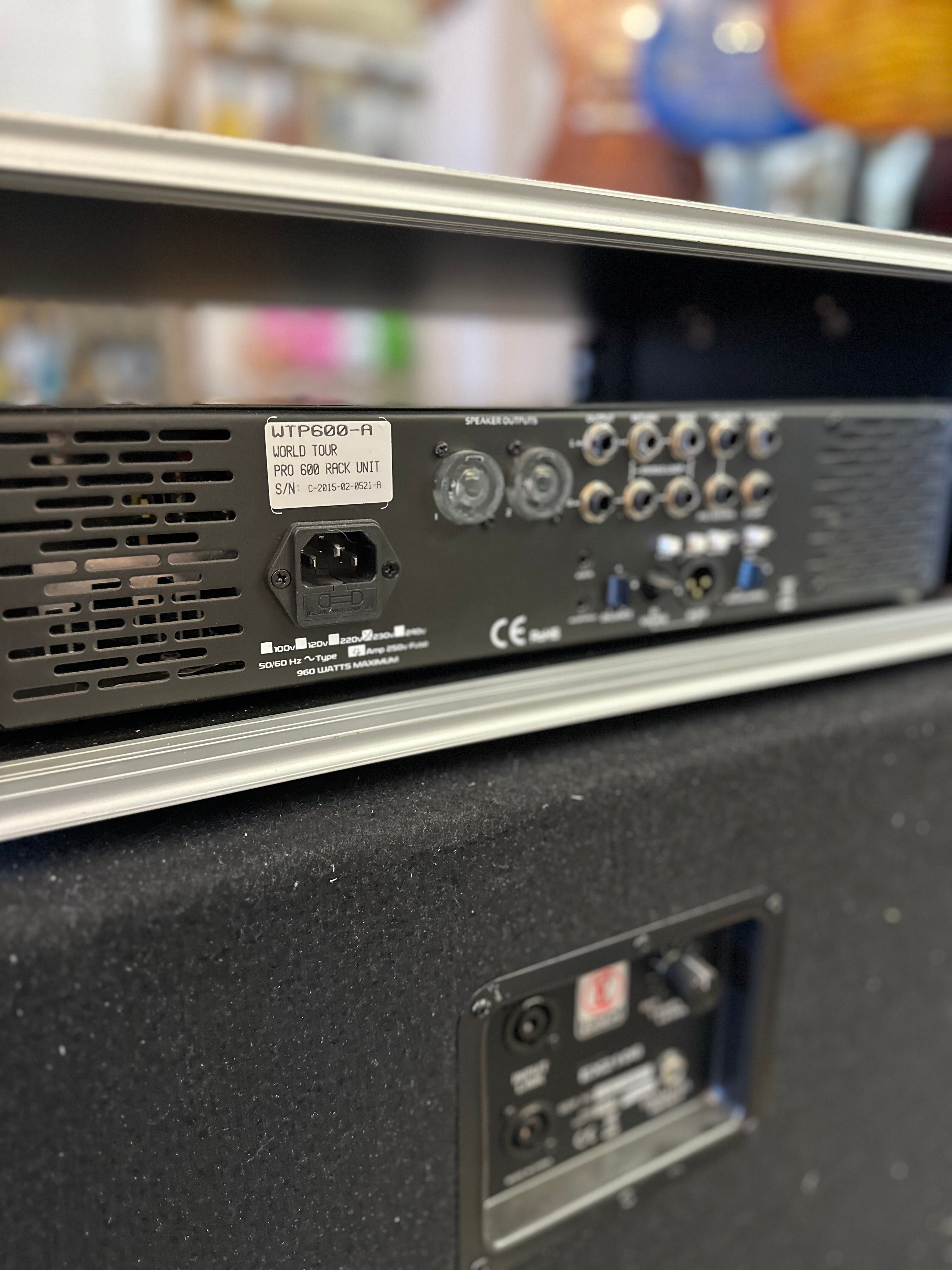 Eden | WTP600 | Tube Pre | 600w | Bass Rig | 2 x 10 | 1 x 15 | Pre-Loved