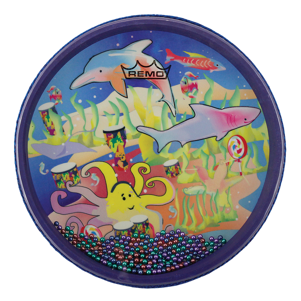 Remo | ET-0108-8S-SD051 | Kids Make Music Ocean Drum® - Under Sea