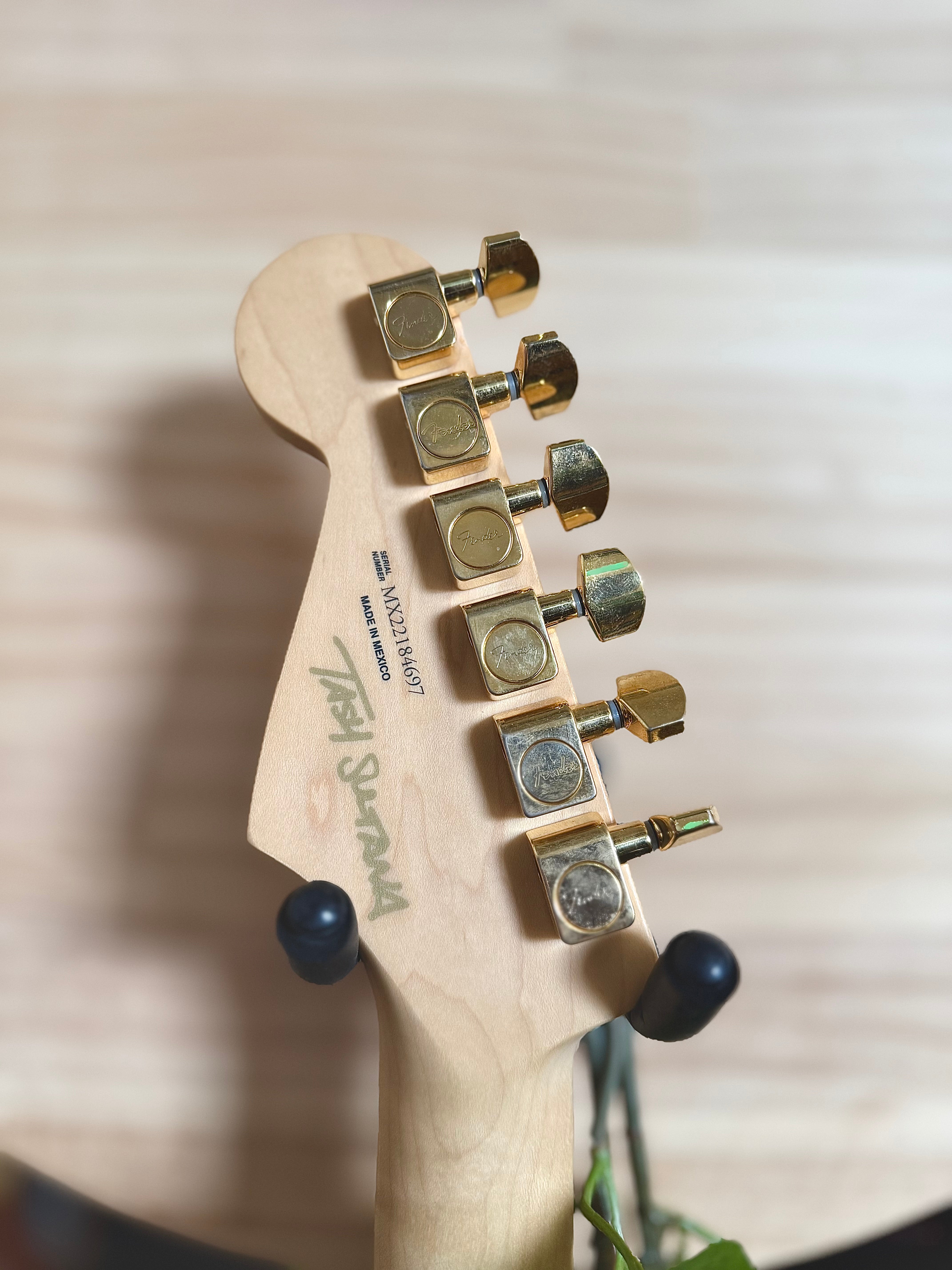 Fender | Tash Sultana Stratocaster | Transparent Cherry | 2022 | MIM | Pre-Loved