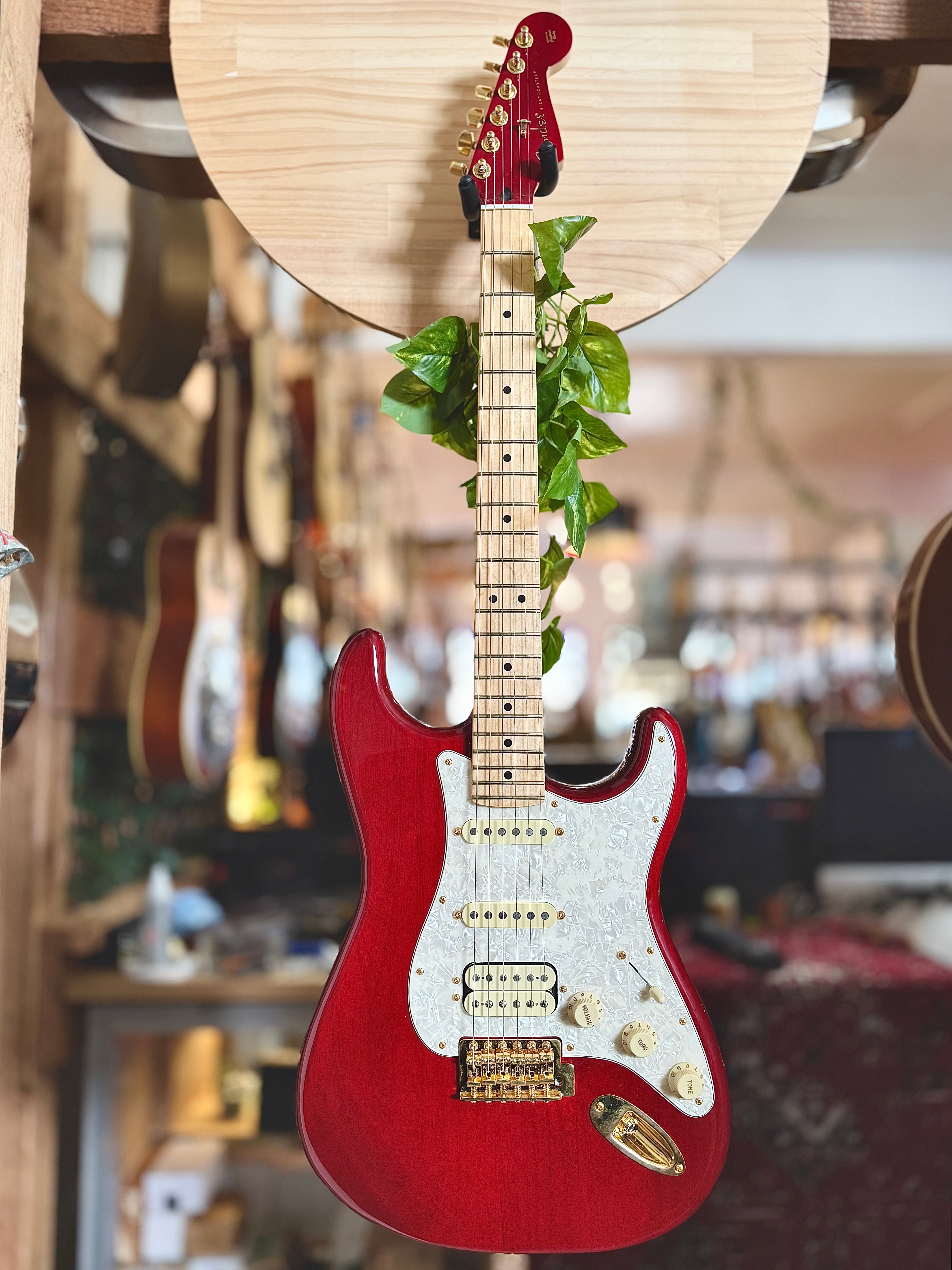 Fender | Tash Sultana Stratocaster | Transparent Cherry | 2022 | MIM | Pre-Loved