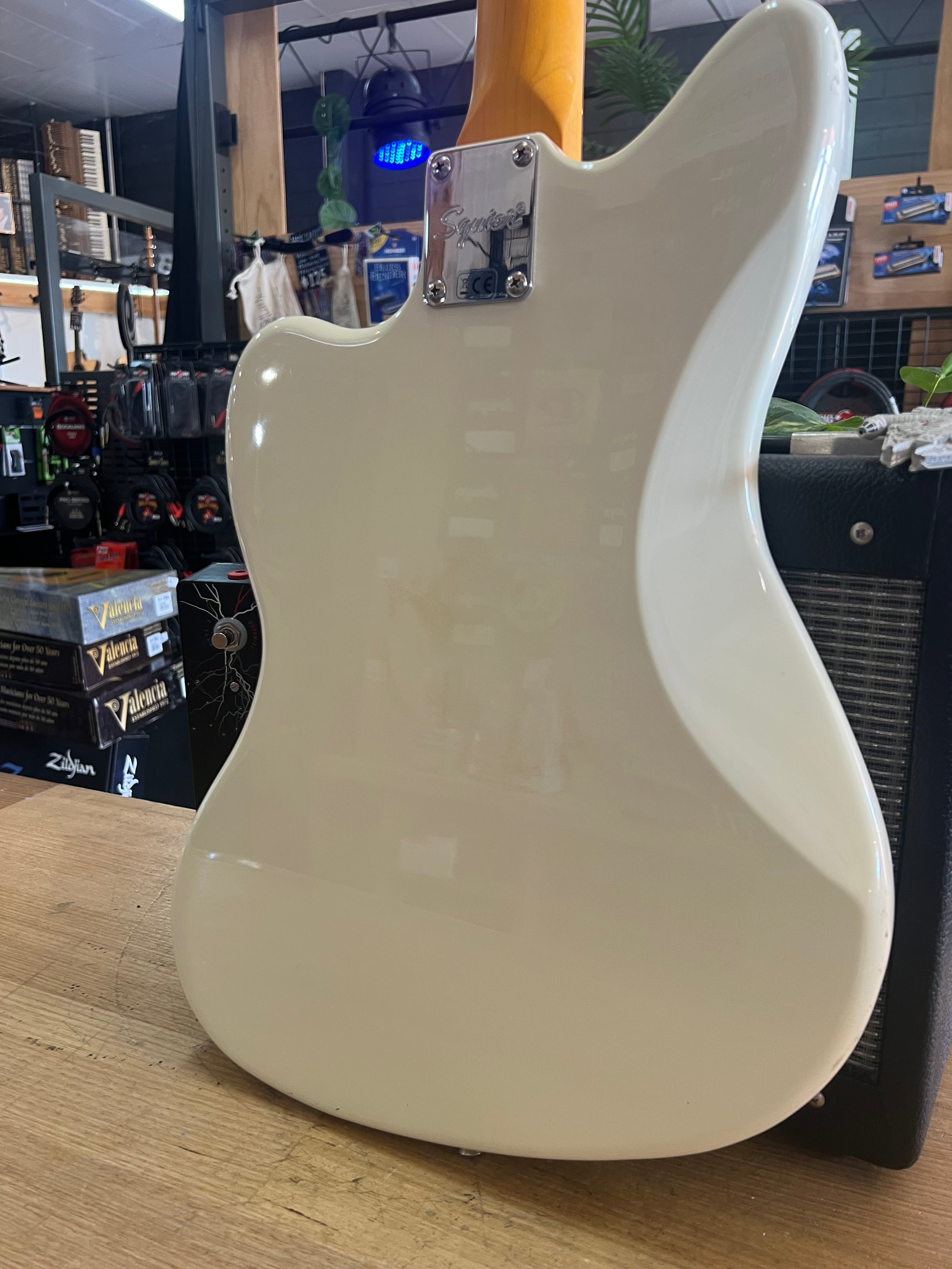 Squier | J Mascis Jazzmaster | Vintage White | Pre-Loved