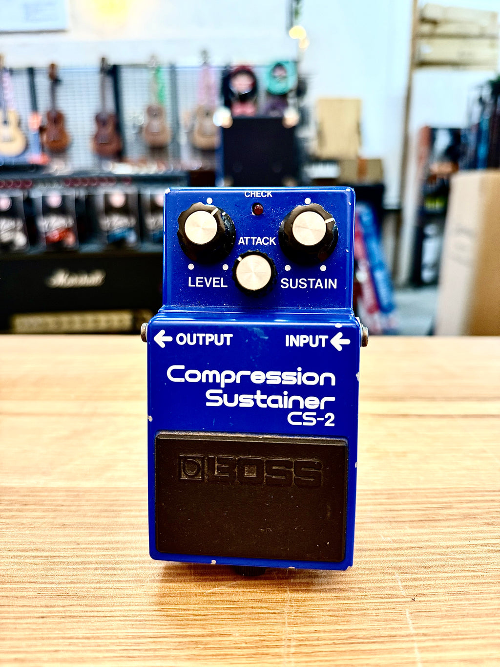 最前線の BOSS | CS-2 | Compression Sustainer | MIJ – Nepean Music ギター