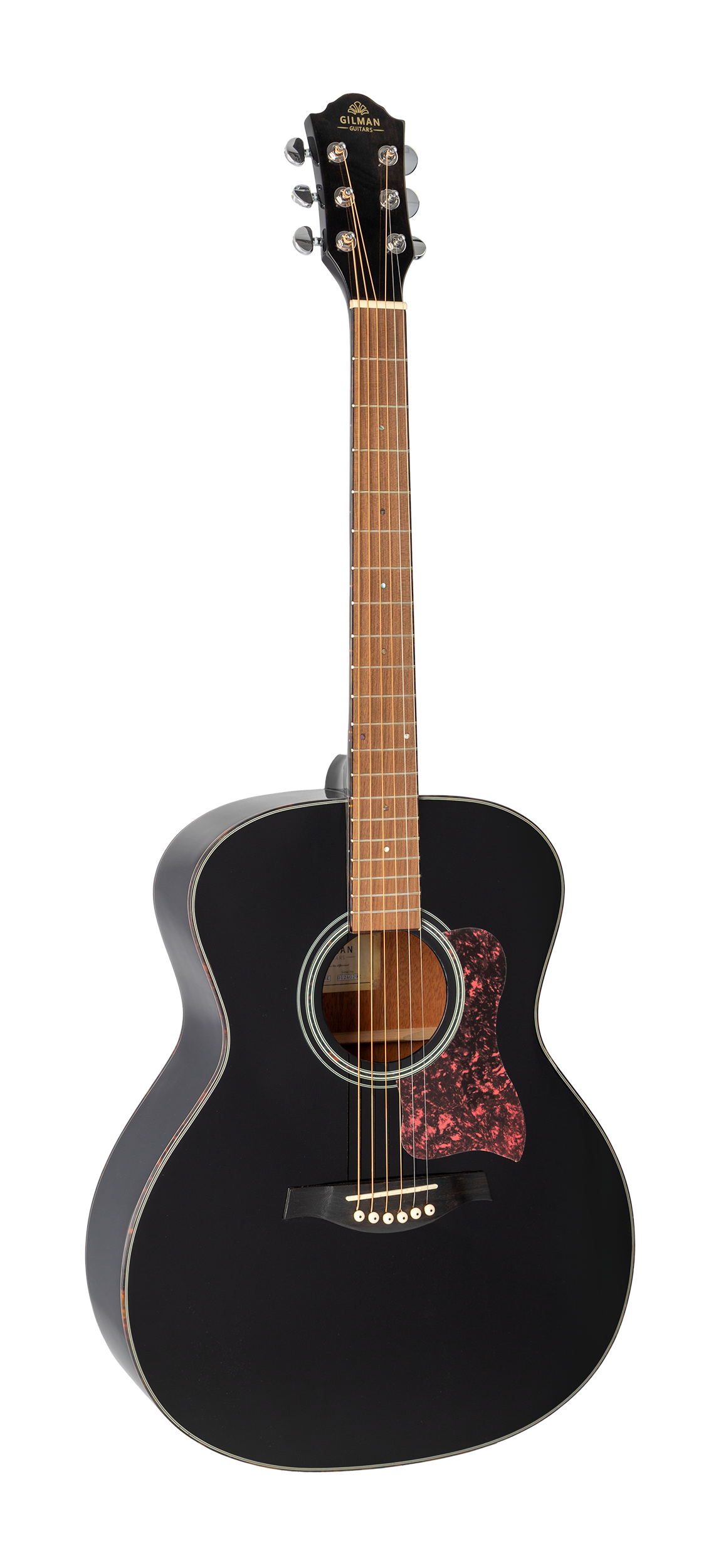 Gilman Guitars | GA12BK | Grand Auditorium guitar. Black gloss.