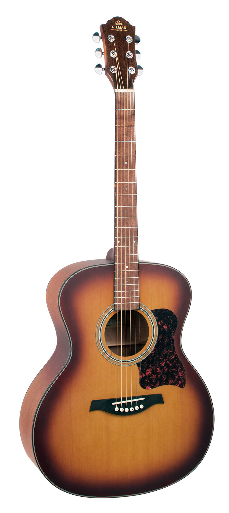 Gilman Guitars | GA12TS | Grand Auditorium. Tobacco sunburst satin.