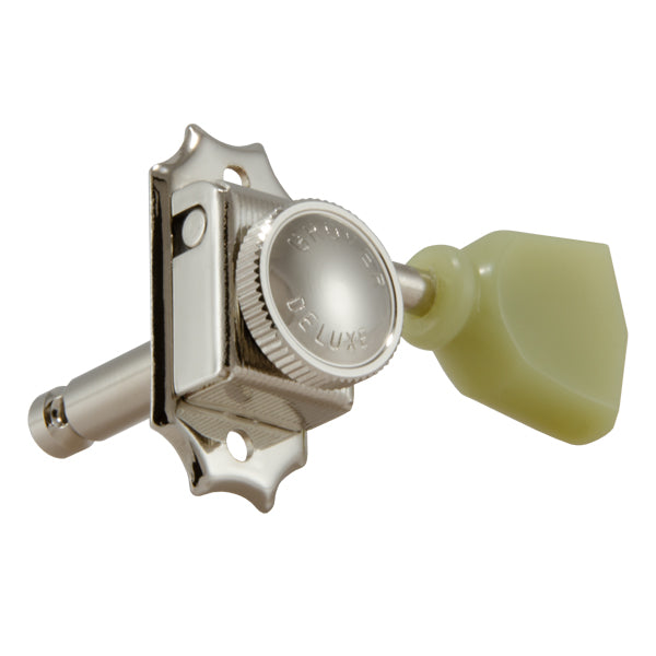 Grover | GRO533K | Roto-grip locking deluxe vintage series electric guitar machine heads.