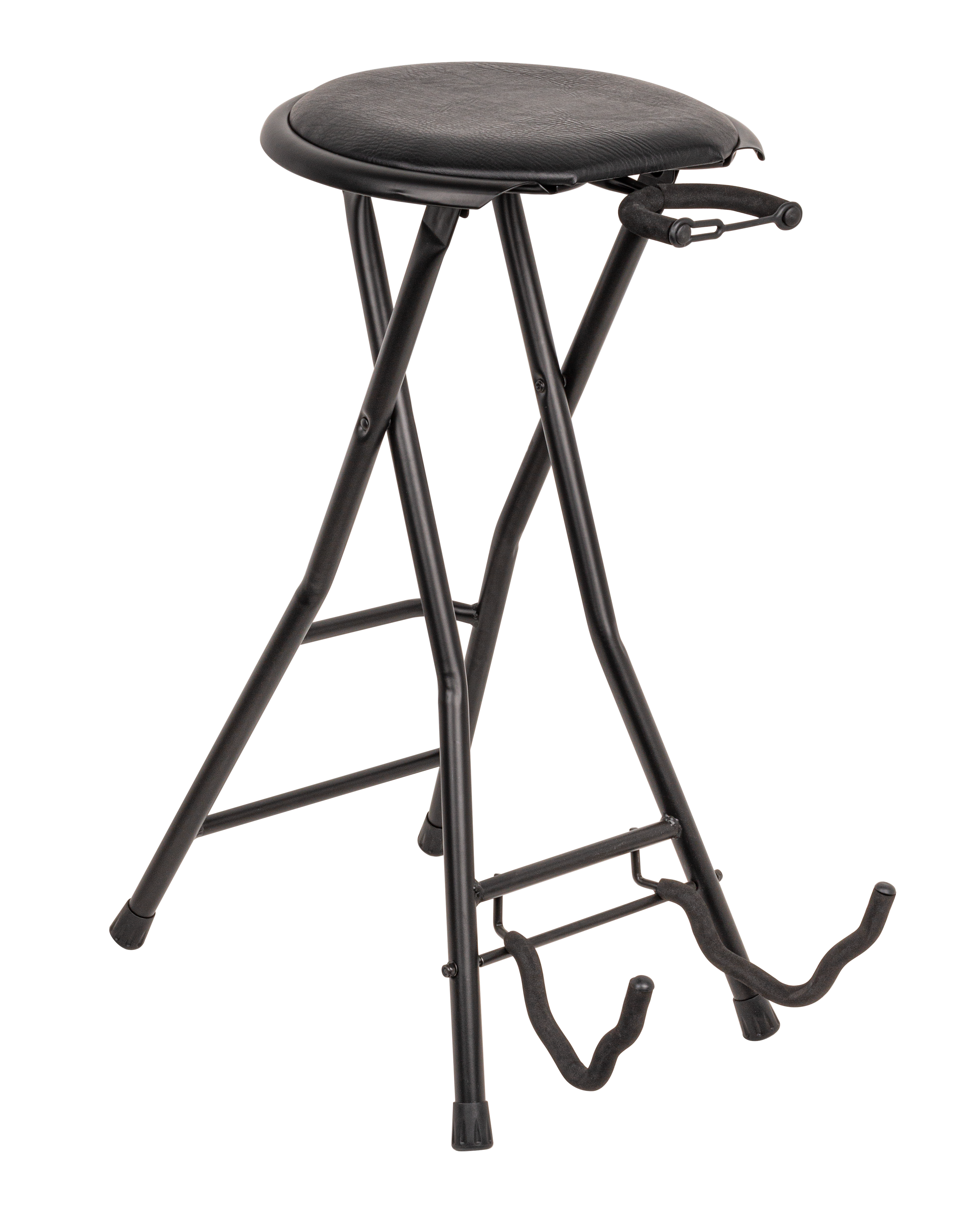 Xtreme | GS811 | Guitarist Performer Stool with Guitar Stand.