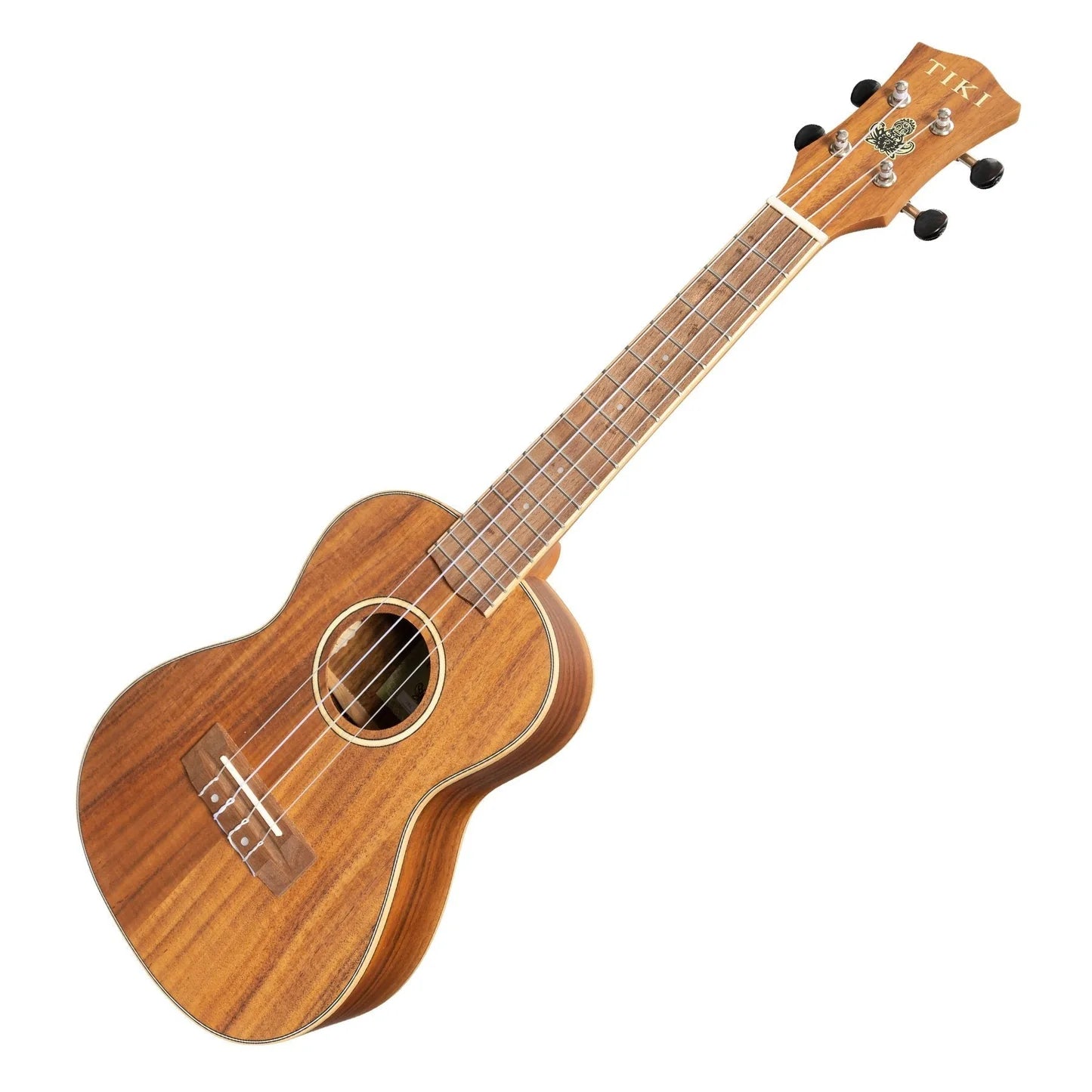 Tiki | 3 Series | Koa | Concert Ukulele | with Deluxe Gig Bag