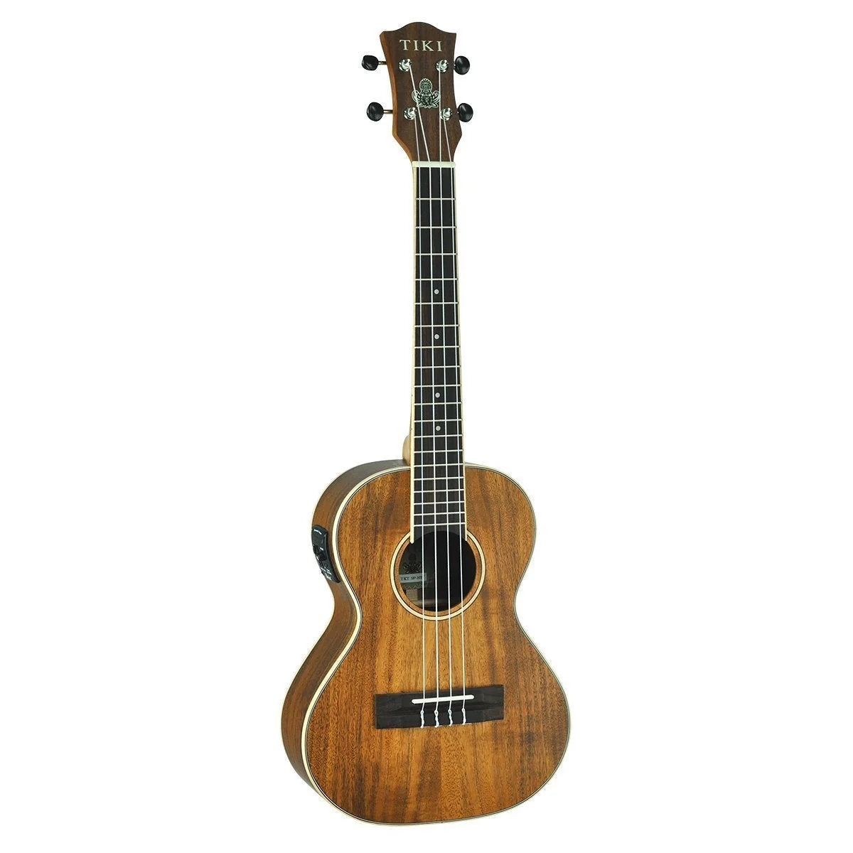 Tiki | 9 Series | Koa | Solid Top | Electric Tenor Ukulele | with Deluxe Hardcase