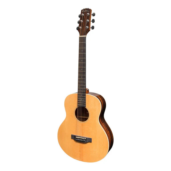 Martinez | Southern Star Series | Spruce Solid Top | TS-Mini Acoustic-Electric Guitar | Natural Gloss