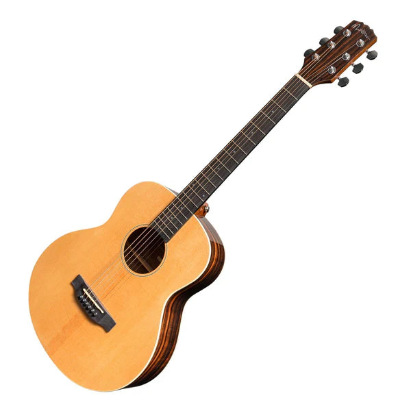 Martinez | Southern Star Series | Spruce Solid Top | TS-Mini Acoustic-Electric Guitar | Natural Gloss