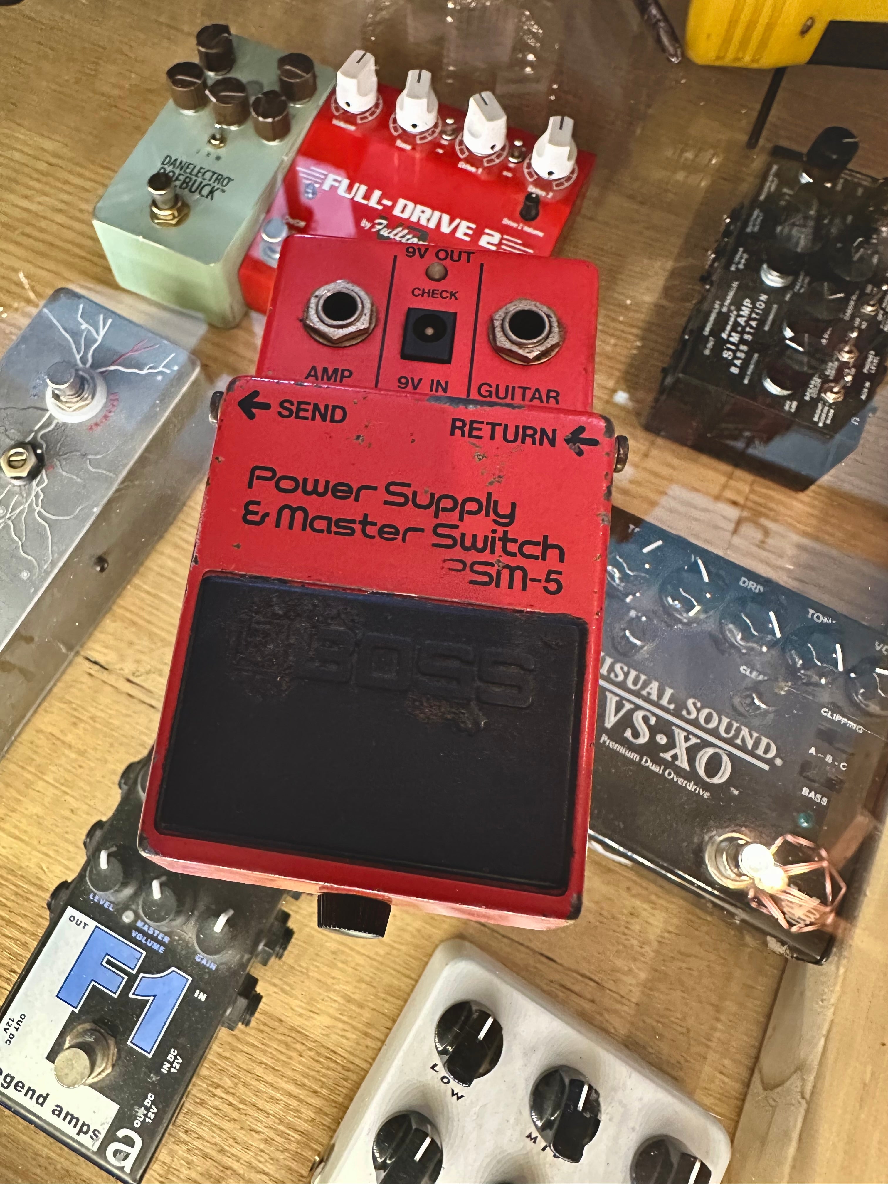 BOSS | PSM-5 | POWER SUPPLY & MASTER SWITCH | Pre-Loved