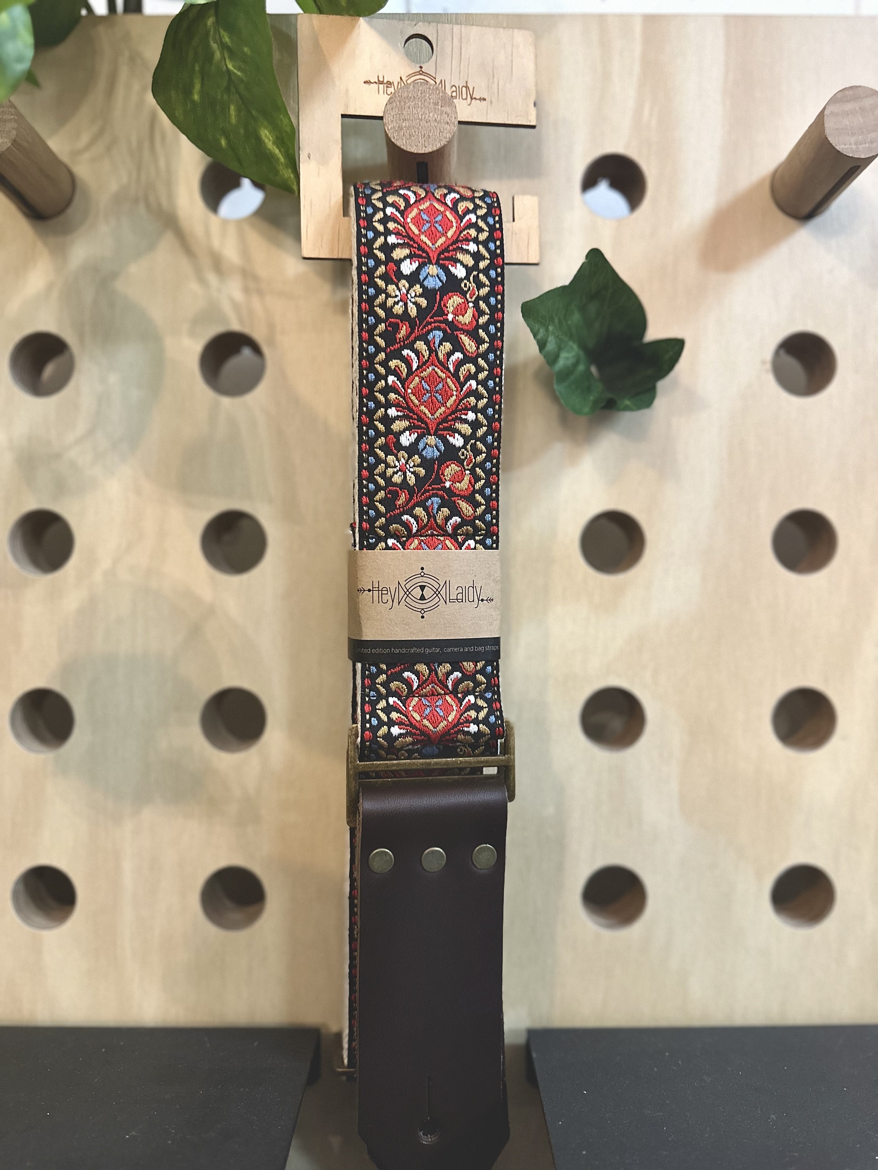 Hey Laidy | Don't Go Now | Premium Guitar Strap | Australian Made