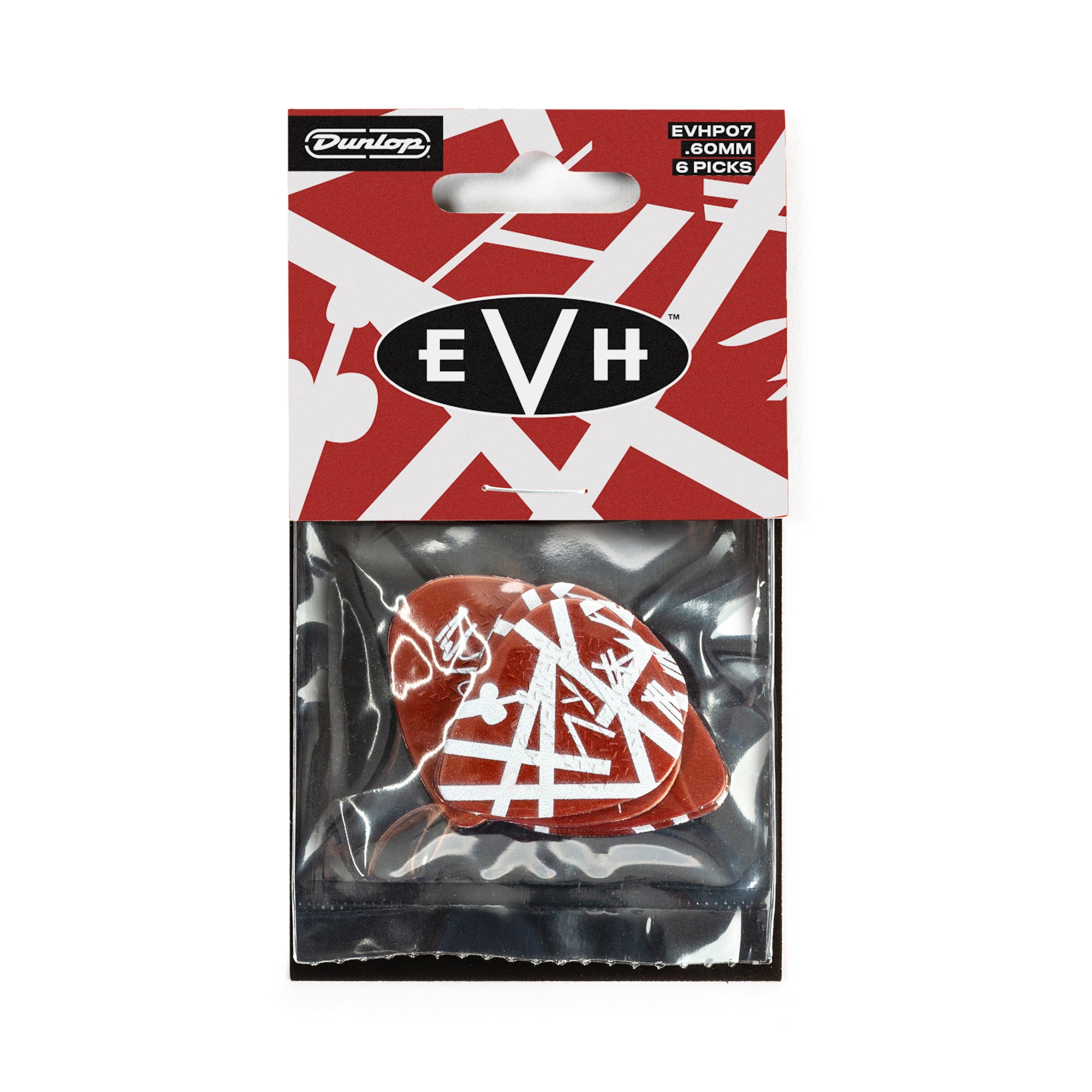 JIM DUNLOP | JEVHP07 | EVH “Shark” Max-Grip pick Player’s Pack. 60mm.