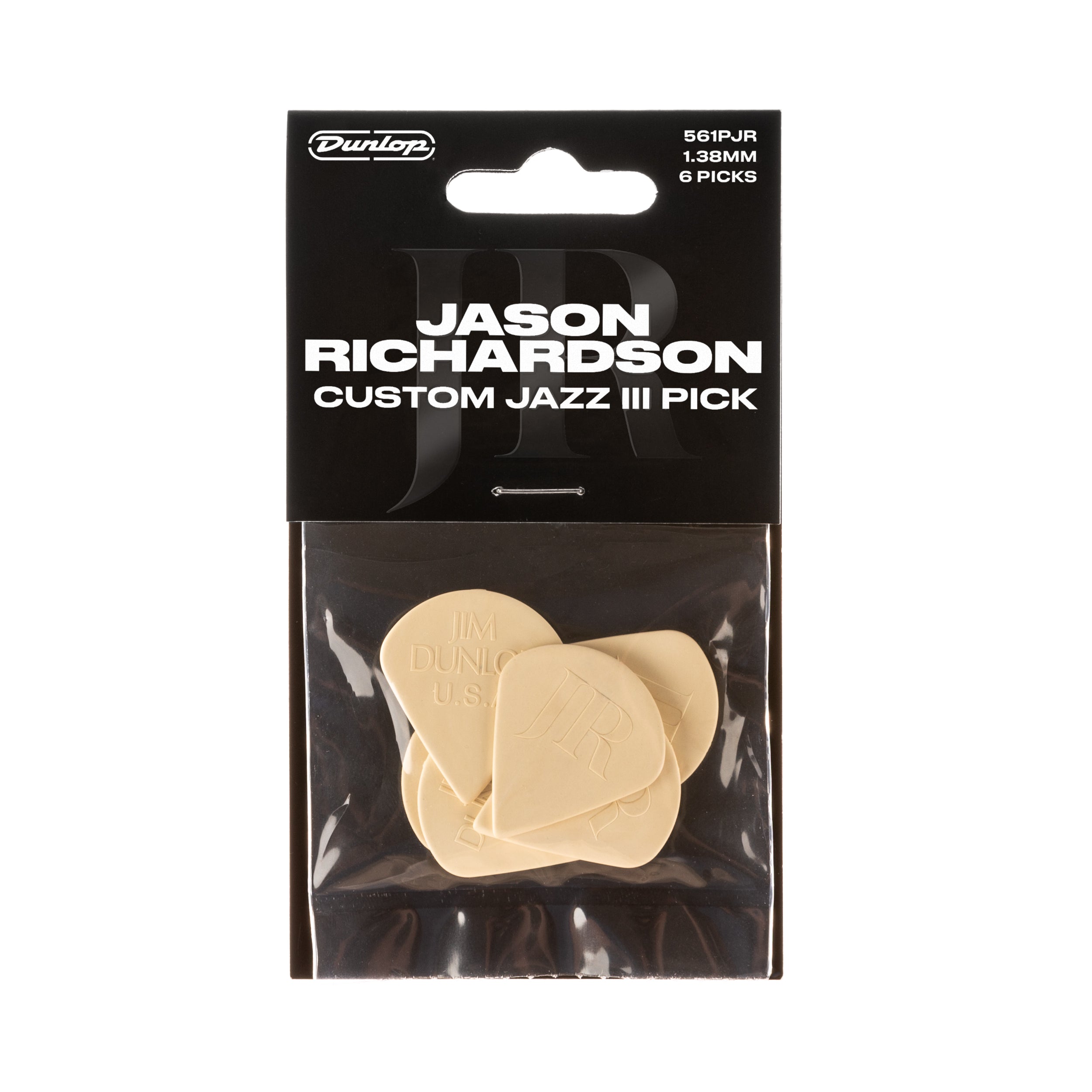 JIM DUNLOP | JPJRJ3 | Jason Richardson Custom Player’s Pack Guitar Picks.