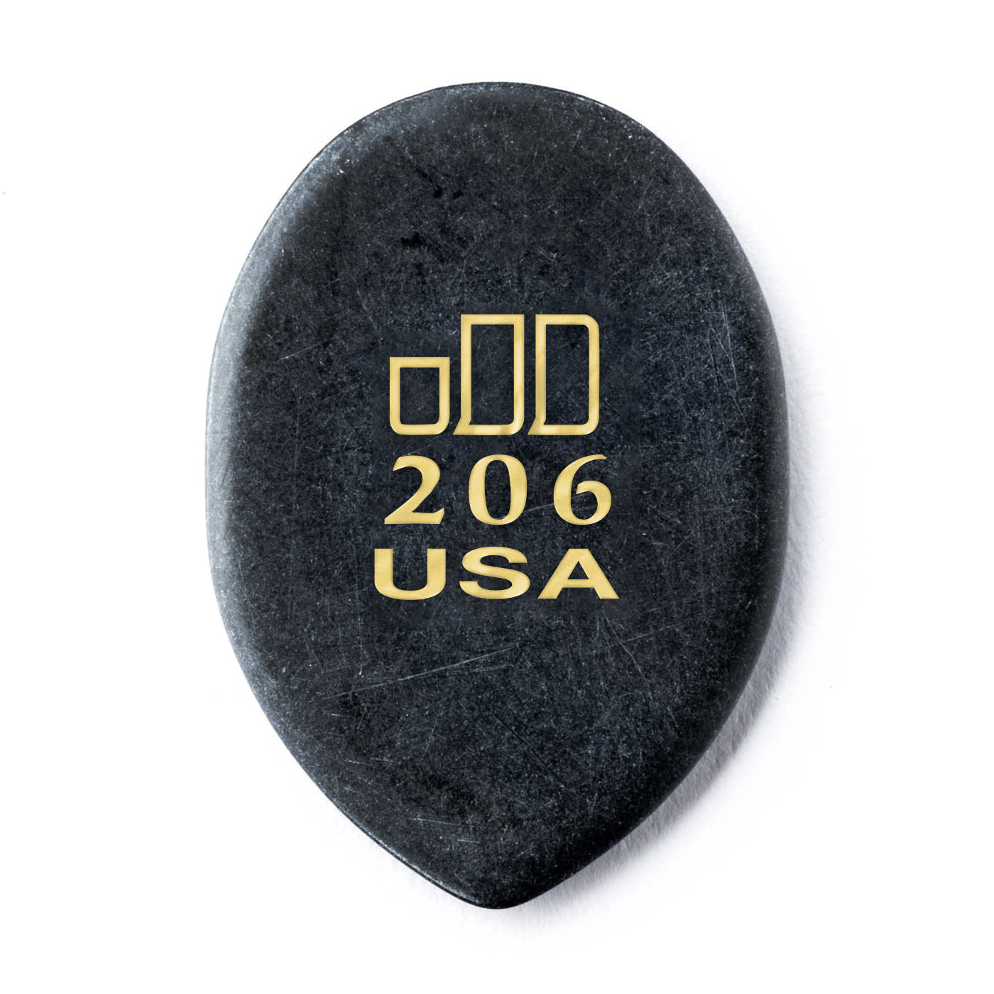 JIM DUNLOP | JPT206 | JAZZTONE 2.00mm. Medium Sharp Tip pick.