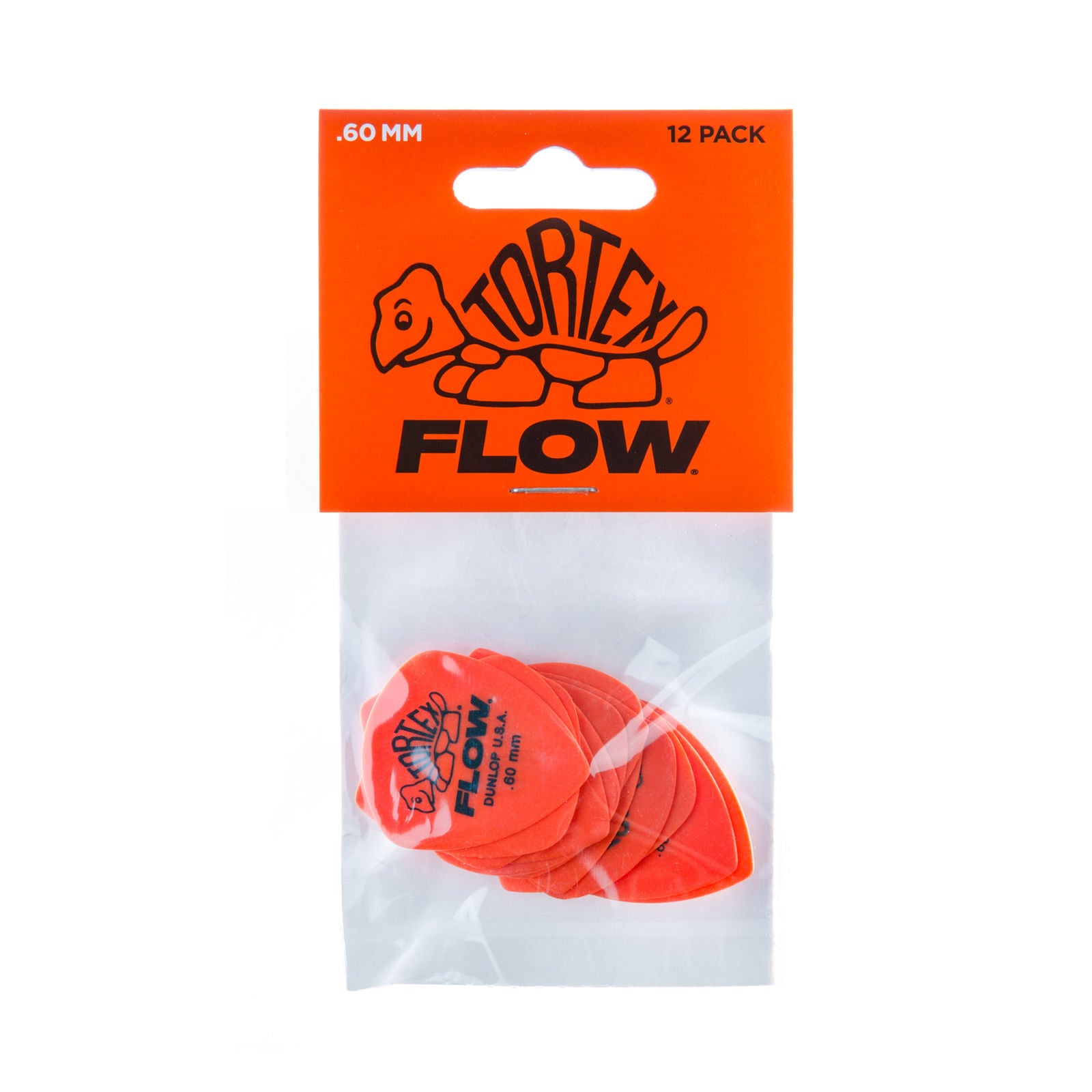 JIM DUNLOP | JPTF60 | TORTEX® FLOW® Standard Player’s Pack   .60mm.