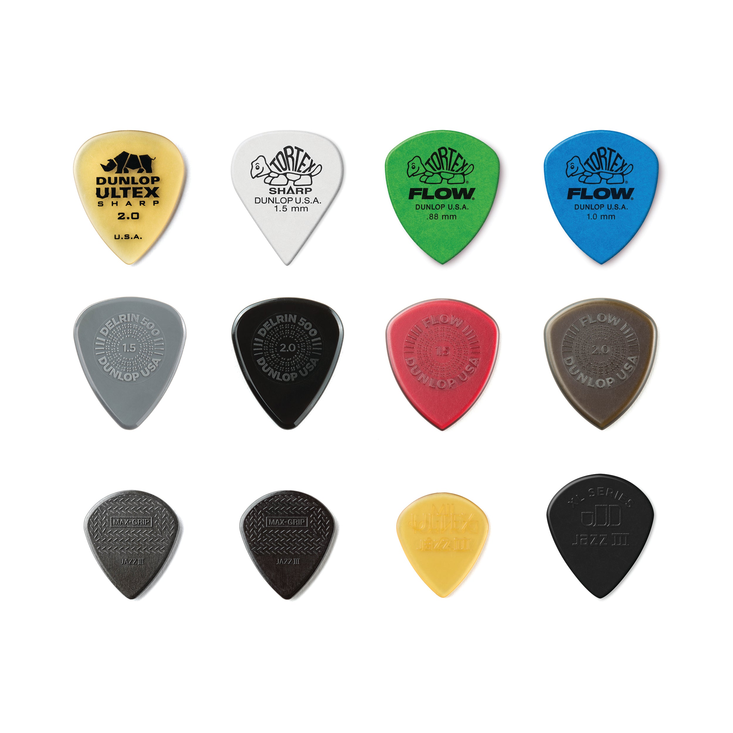 JIM DUNLOP | JPVP118 | Shred Pick Variety Player’s Pack.