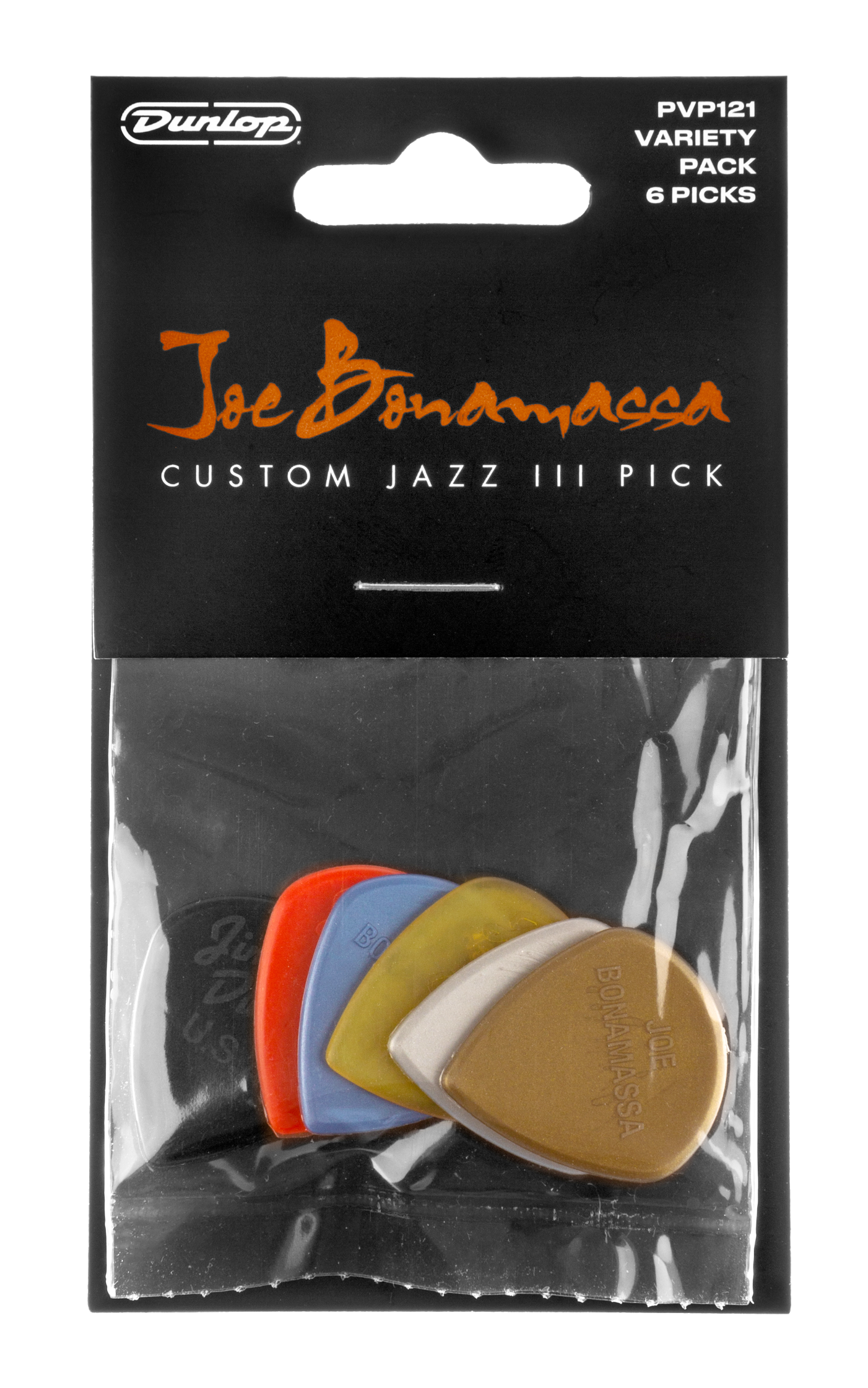 JIM DUNLOP | JPVP121 | Joe Bonamassa Variety Player’s Pick Pack.