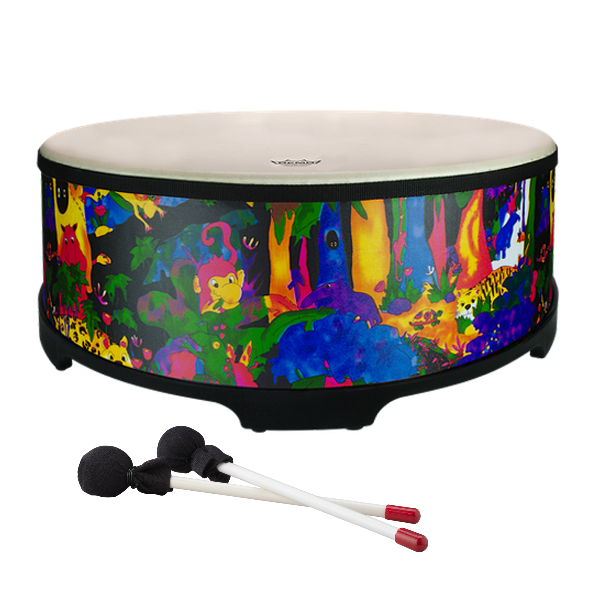 Remo | KD-5818-01-CST | 18” Gathering drum with Comfort Sound Technology pre-tuned drum head.