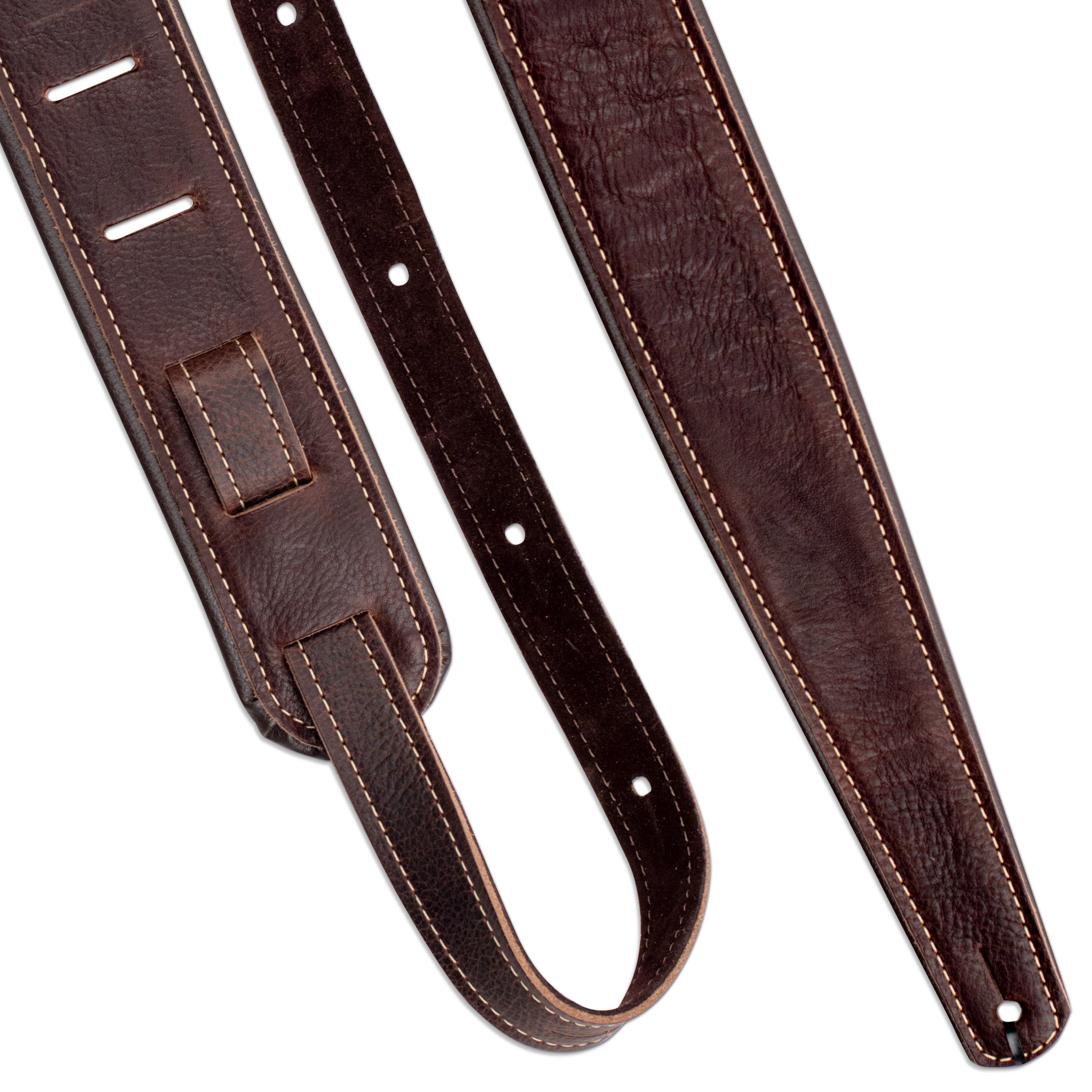 LM | LMX373 | Premier Leather Guitar Strap