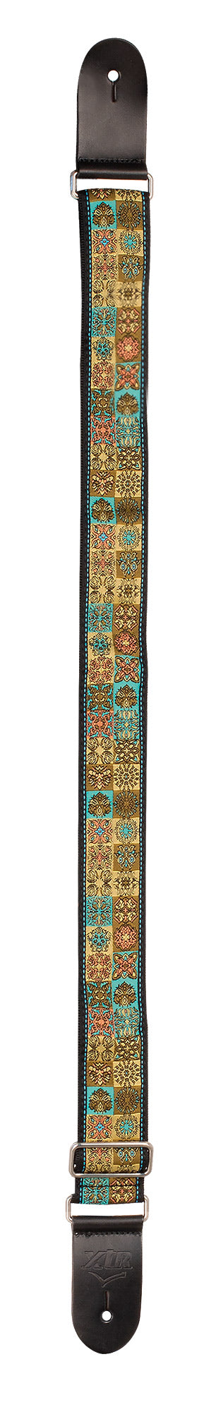 XTR | LS333 | Woven poly cotton strap - gold pattern